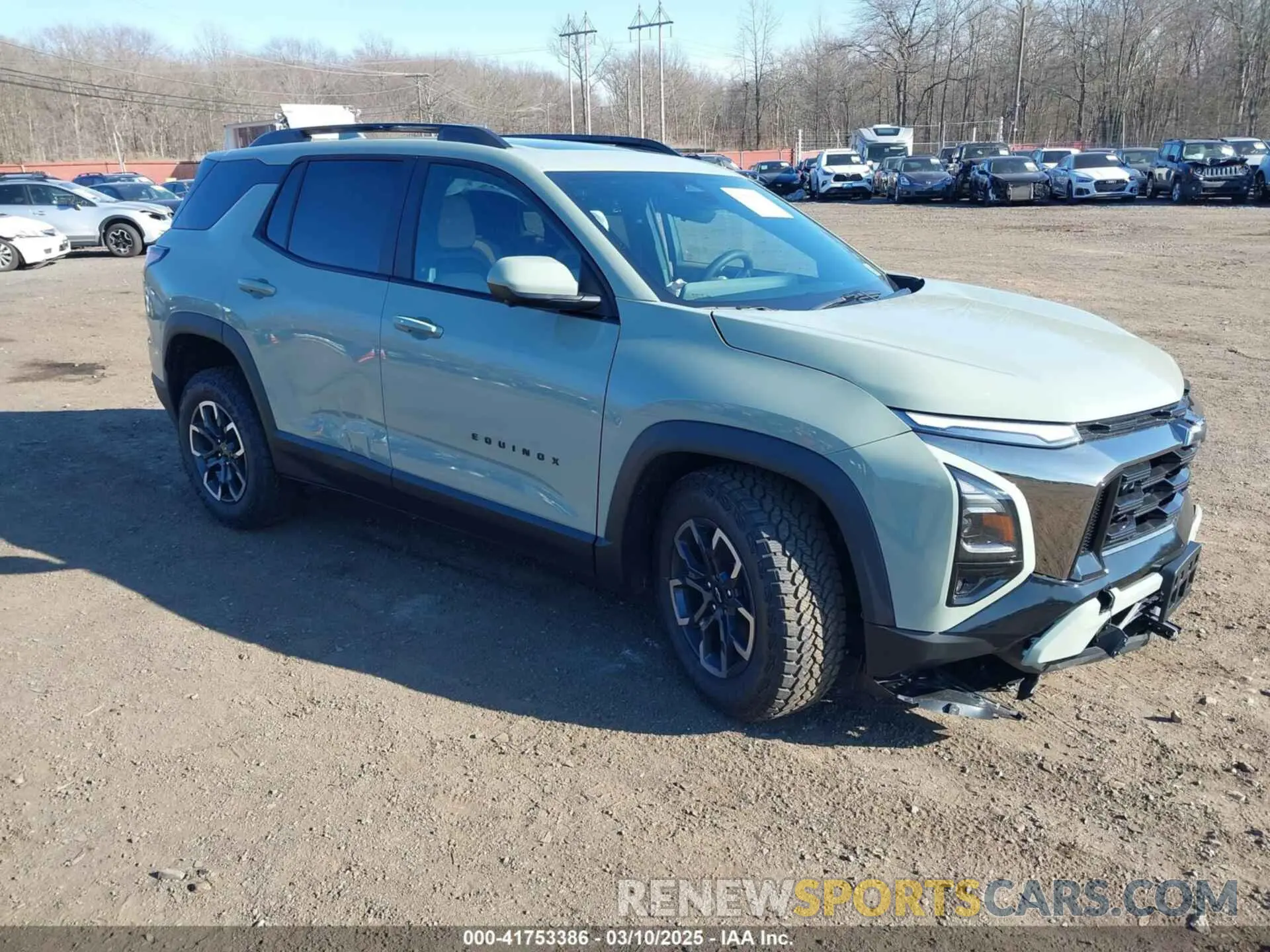 1 Photograph of a damaged car 3GNAXSEG1SL264147 CHEVROLET EQUINOX 2025