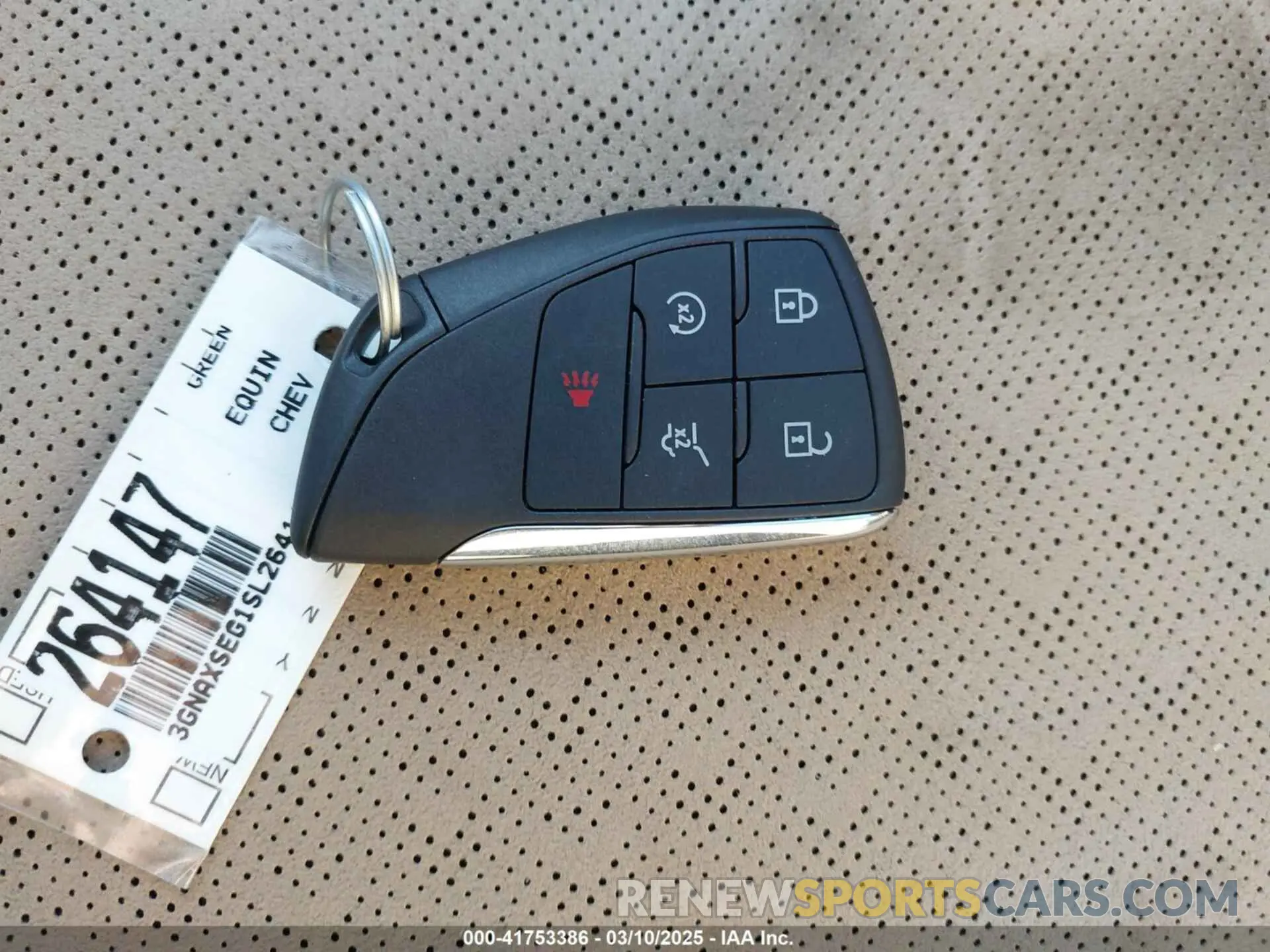 11 Photograph of a damaged car 3GNAXSEG1SL264147 CHEVROLET EQUINOX 2025