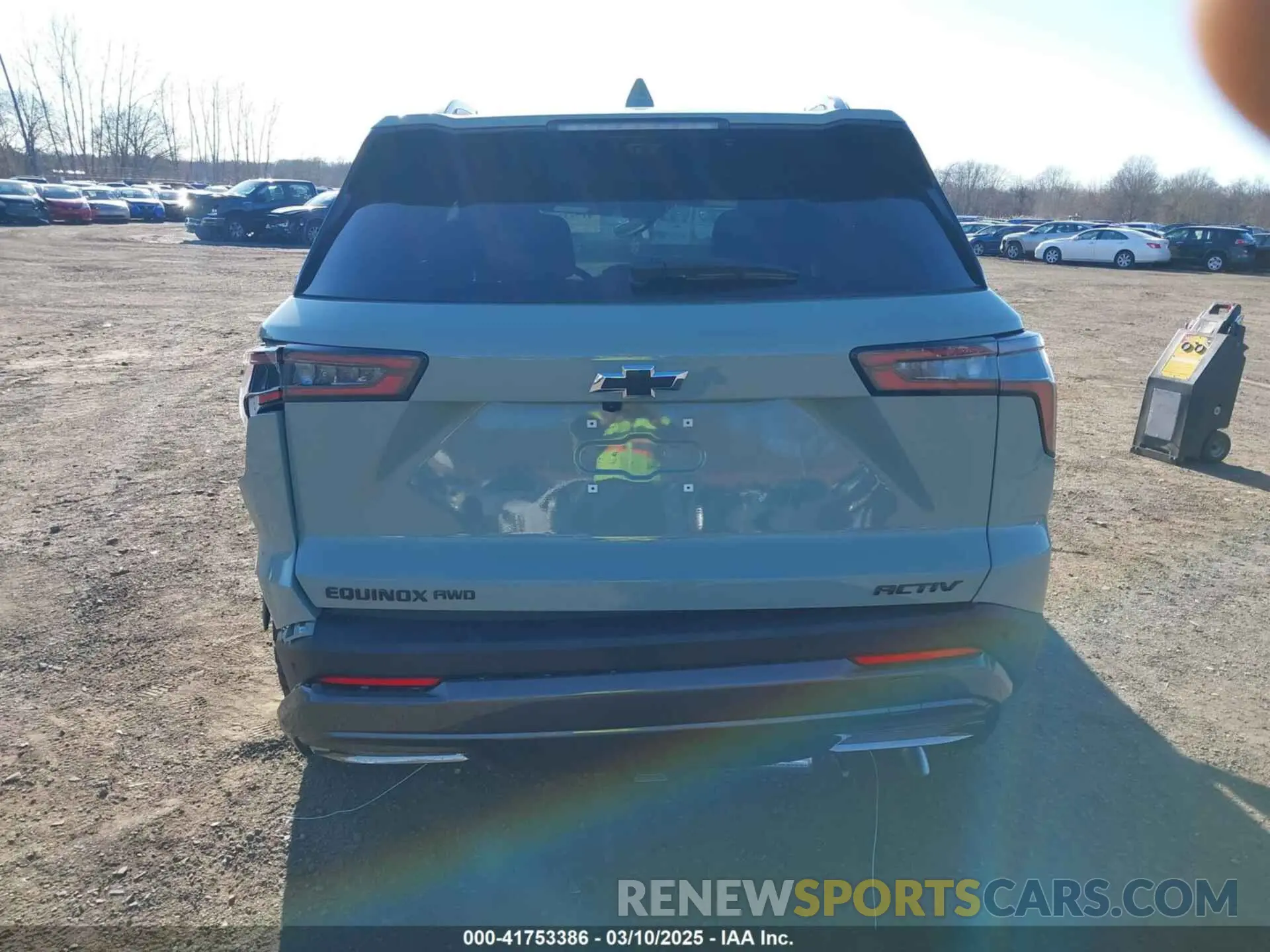 16 Photograph of a damaged car 3GNAXSEG1SL264147 CHEVROLET EQUINOX 2025