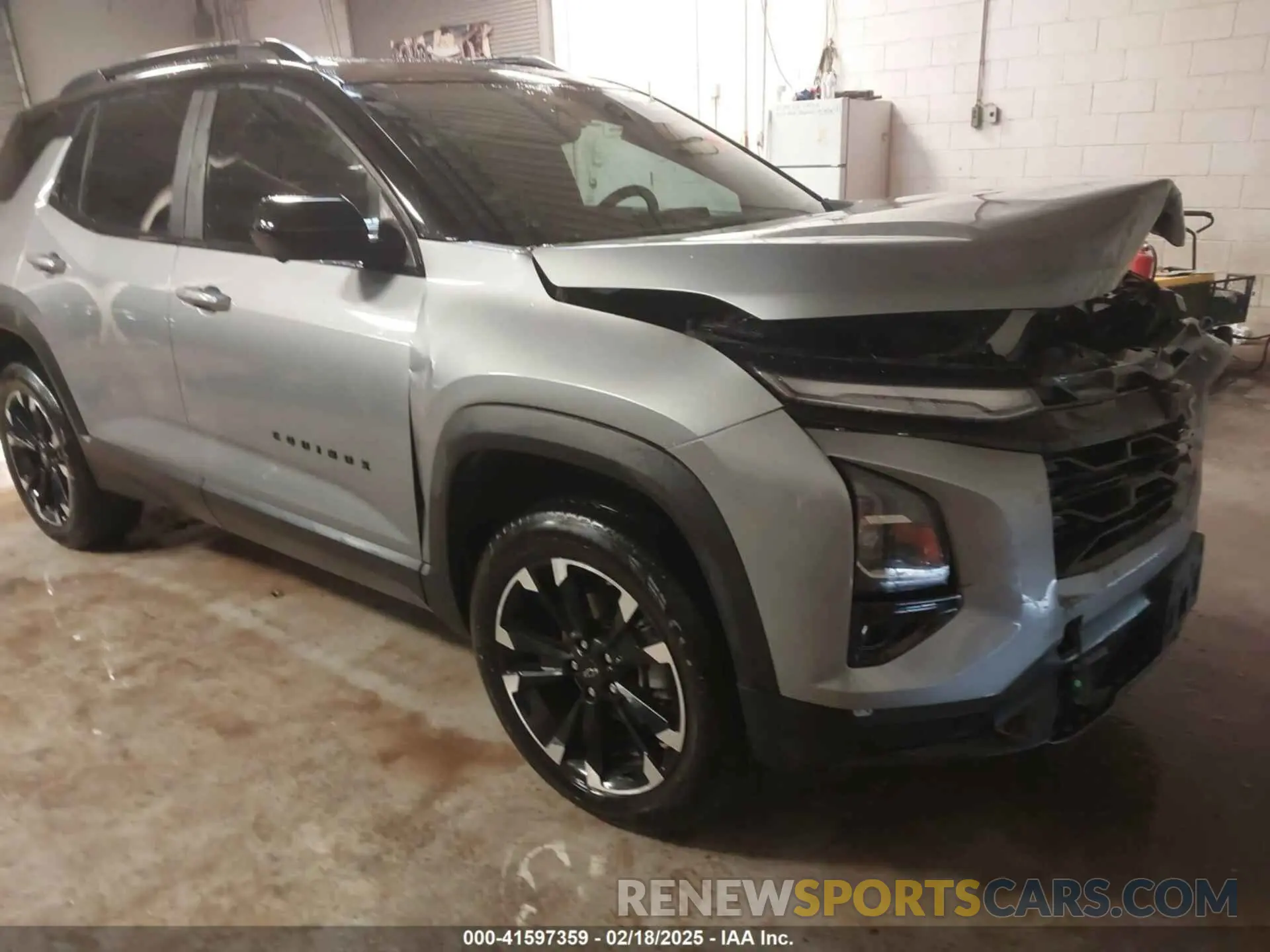 1 Photograph of a damaged car 3GNAXTEG0SL154518 CHEVROLET EQUINOX 2025