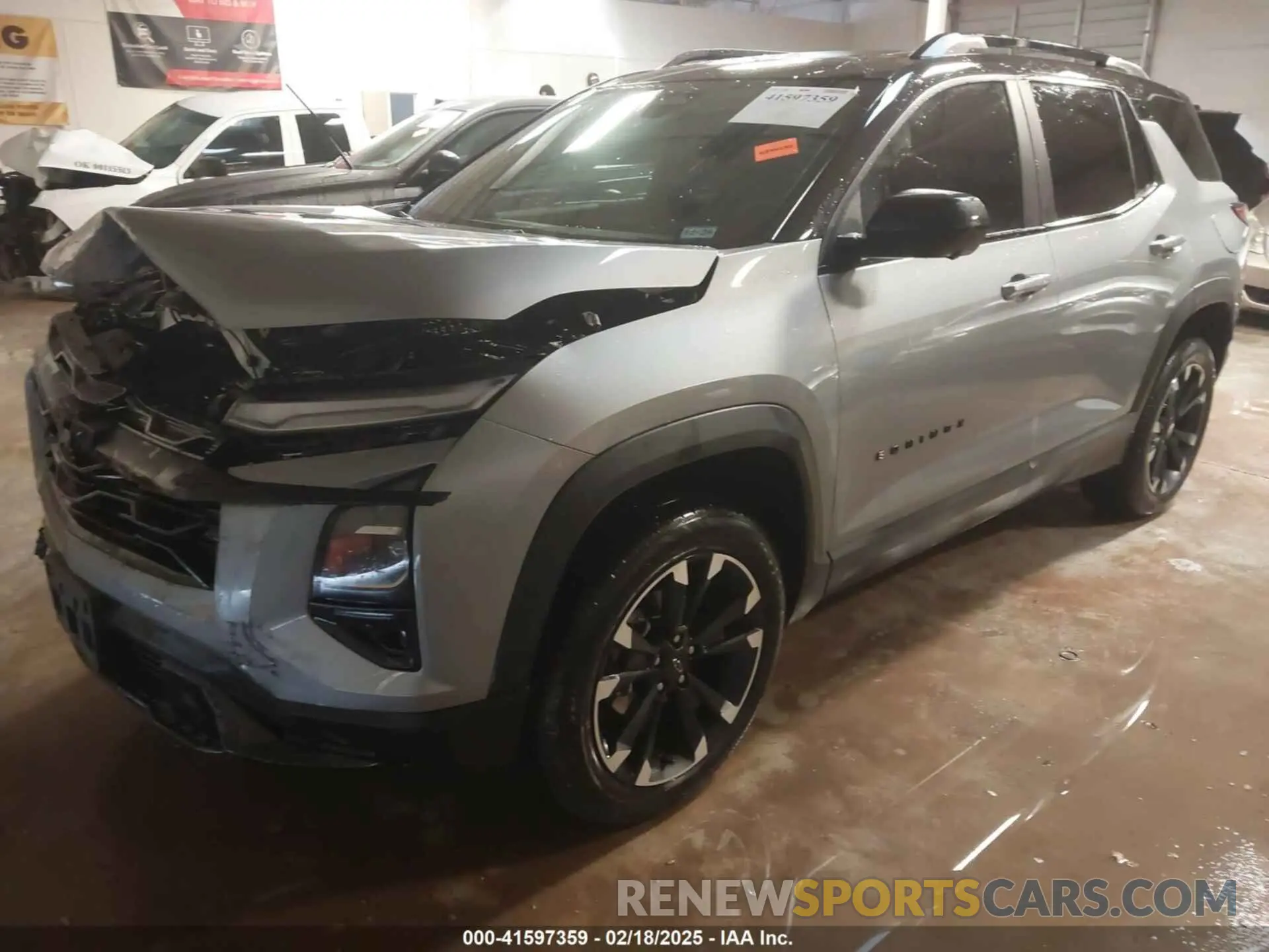 2 Photograph of a damaged car 3GNAXTEG0SL154518 CHEVROLET EQUINOX 2025