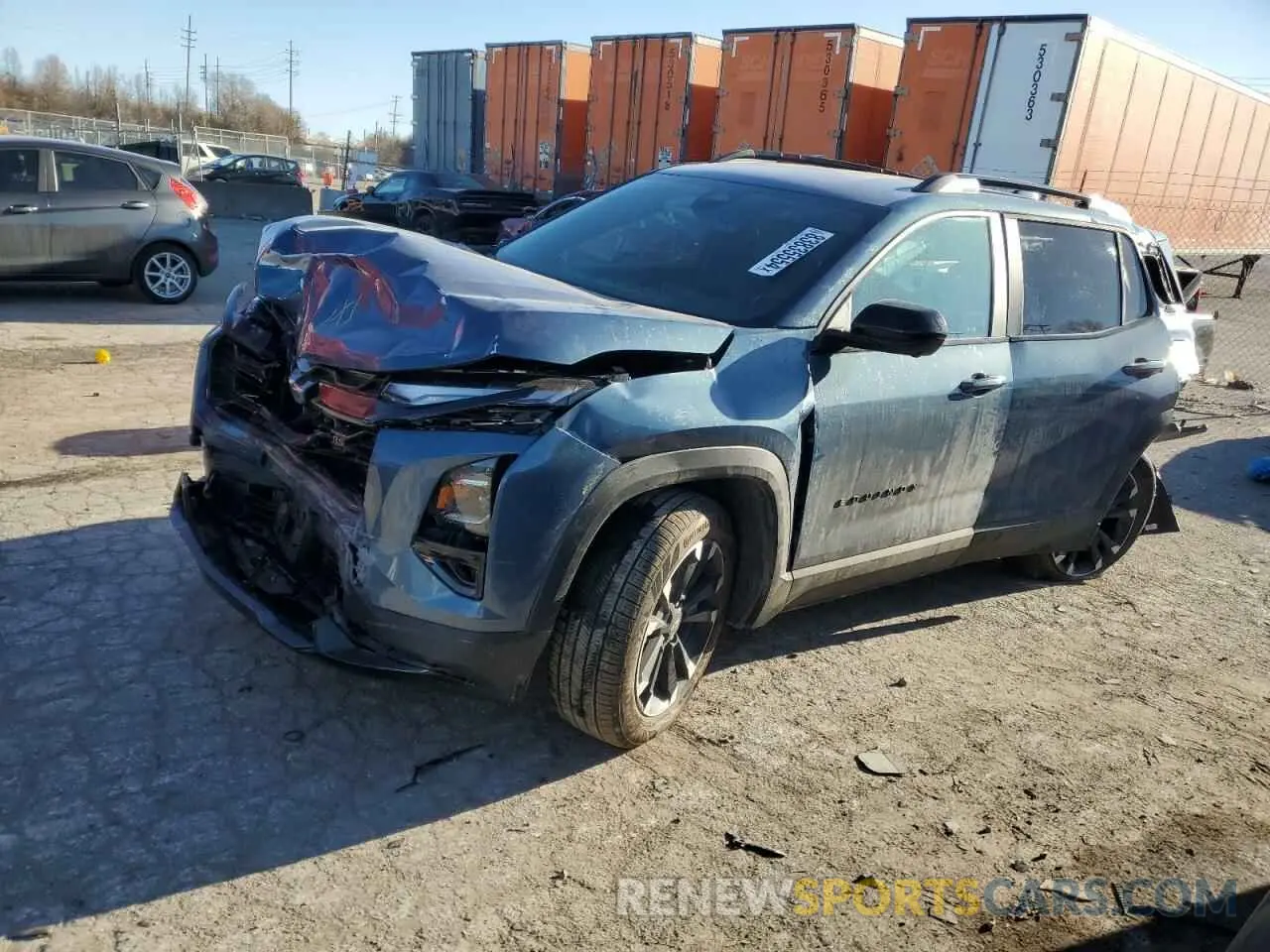 1 Photograph of a damaged car 3GNAXTEG1SL145794 CHEVROLET EQUINOX 2025