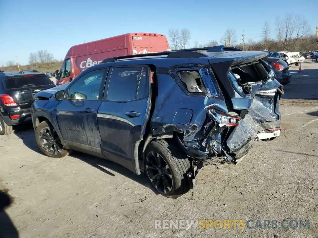 2 Photograph of a damaged car 3GNAXTEG1SL145794 CHEVROLET EQUINOX 2025