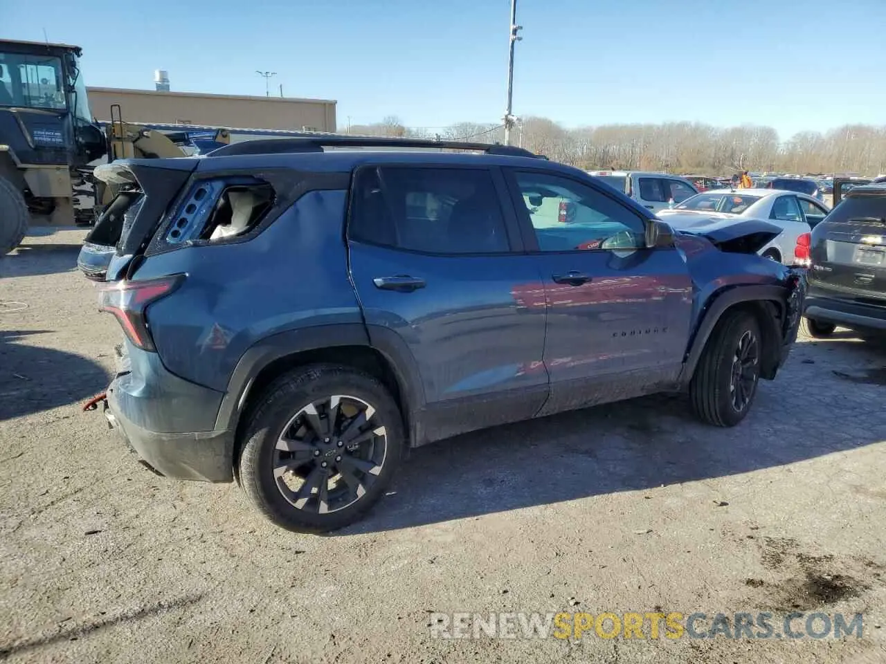 3 Photograph of a damaged car 3GNAXTEG1SL145794 CHEVROLET EQUINOX 2025