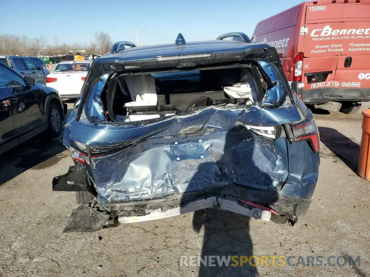 6 Photograph of a damaged car 3GNAXTEG1SL145794 CHEVROLET EQUINOX 2025