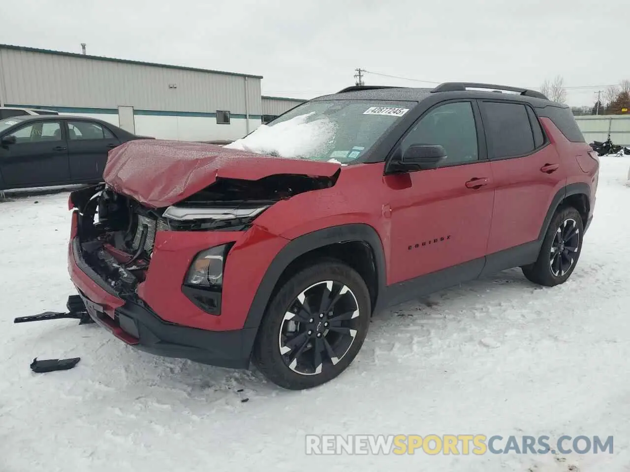 1 Photograph of a damaged car 3GNAXTEG5SL123233 CHEVROLET EQUINOX 2025
