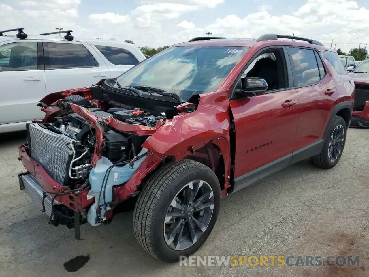 1 Photograph of a damaged car 3GNAXTEG5SL227155 CHEVROLET EQUINOX 2025