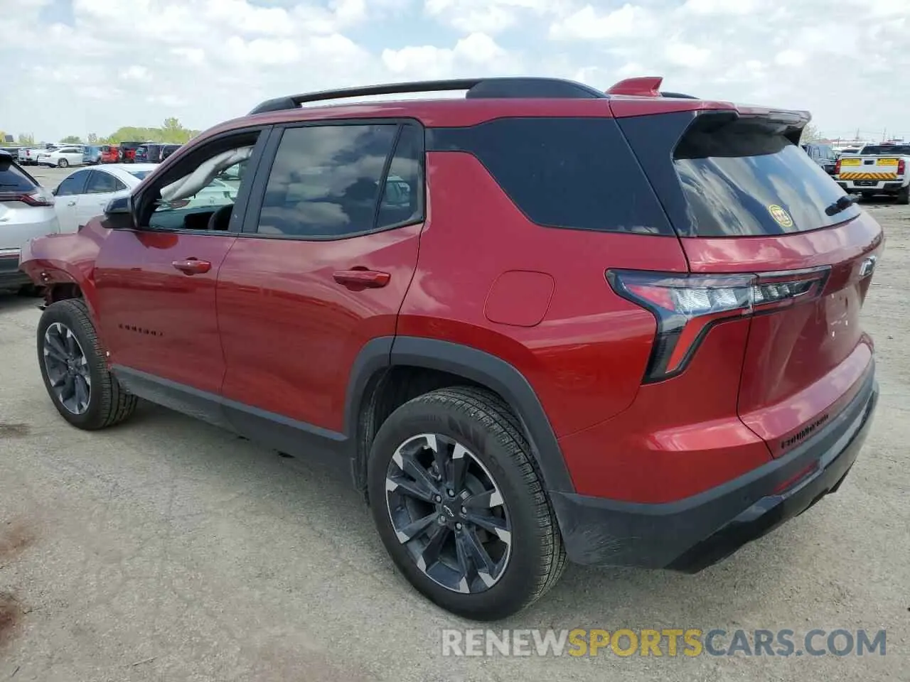 2 Photograph of a damaged car 3GNAXTEG5SL227155 CHEVROLET EQUINOX 2025