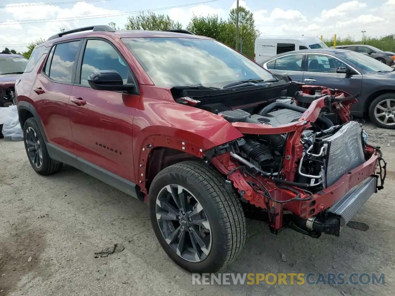 4 Photograph of a damaged car 3GNAXTEG5SL227155 CHEVROLET EQUINOX 2025