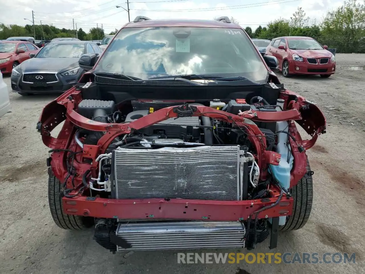 5 Photograph of a damaged car 3GNAXTEG5SL227155 CHEVROLET EQUINOX 2025