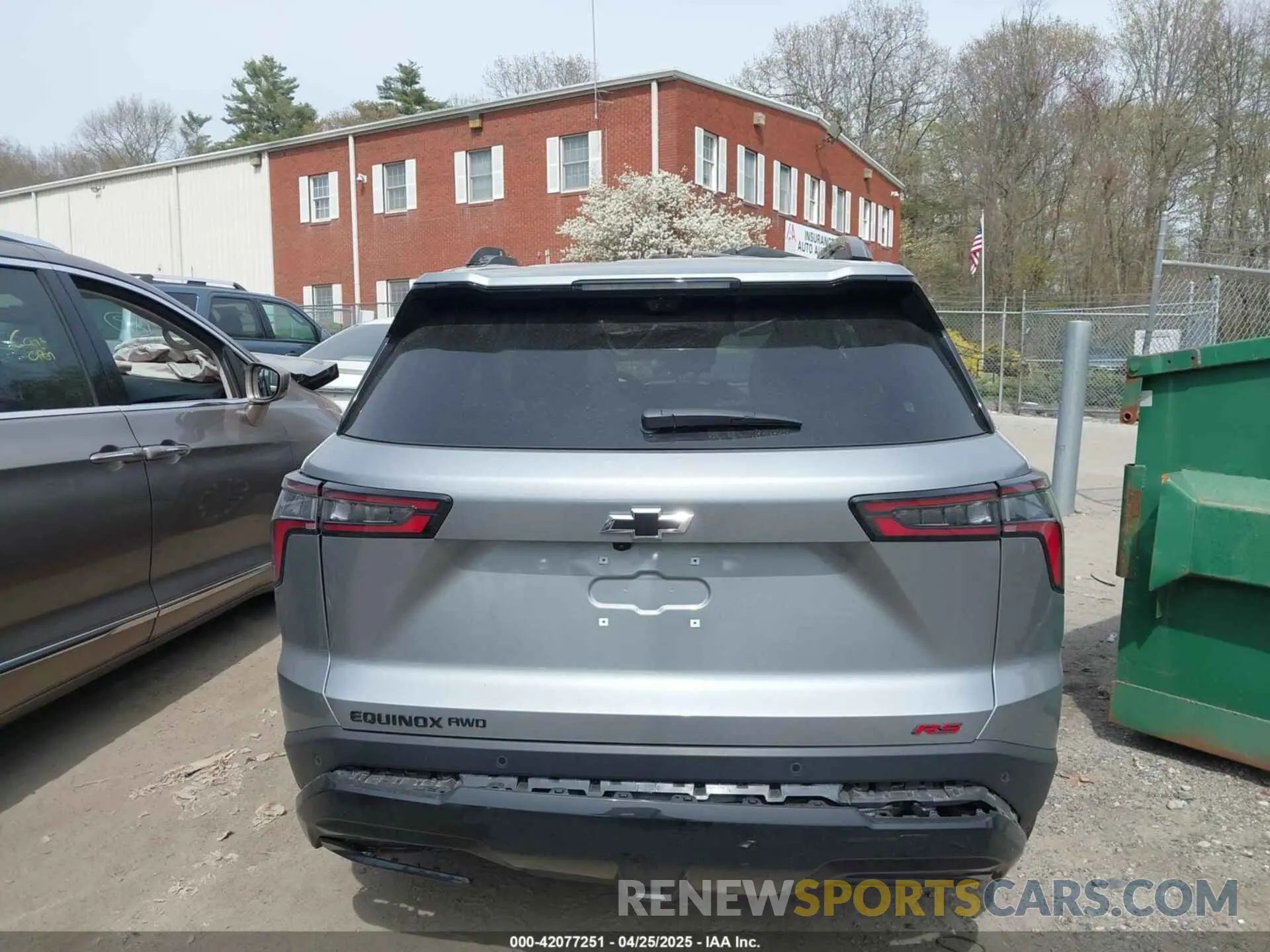 16 Photograph of a damaged car 3GNAXTEG7SL110550 CHEVROLET EQUINOX 2025