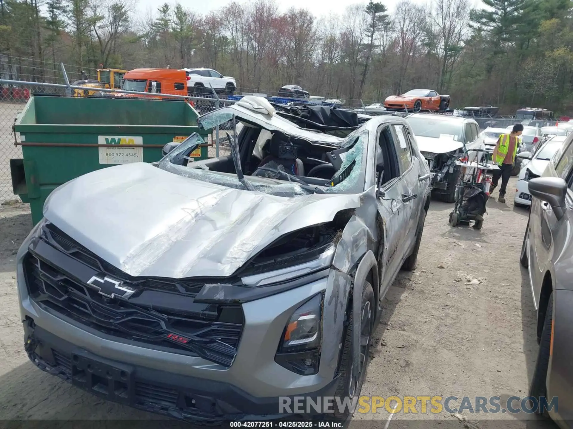 6 Photograph of a damaged car 3GNAXTEG7SL110550 CHEVROLET EQUINOX 2025