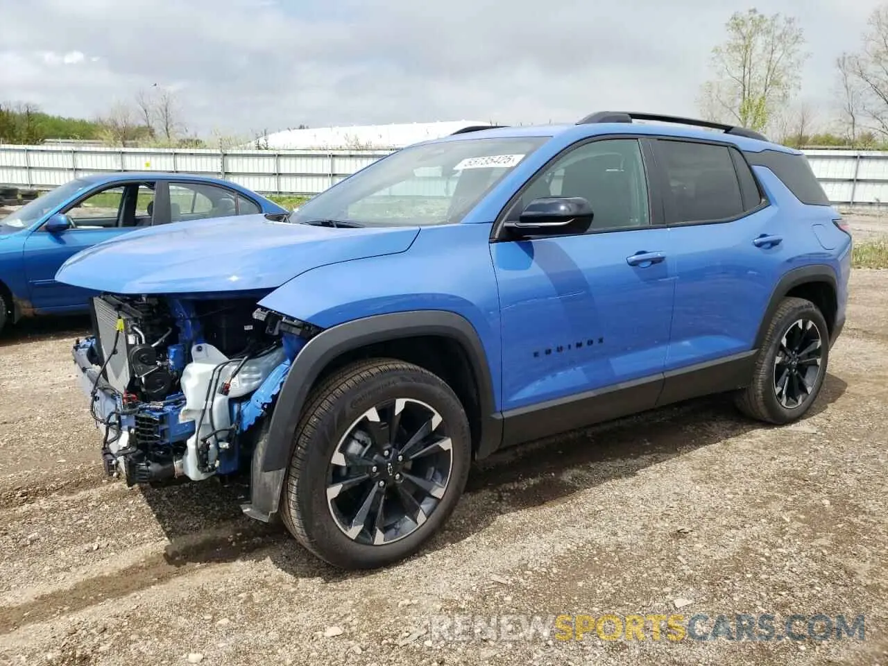 1 Photograph of a damaged car 3GNAXTEG7SL173373 CHEVROLET EQUINOX 2025