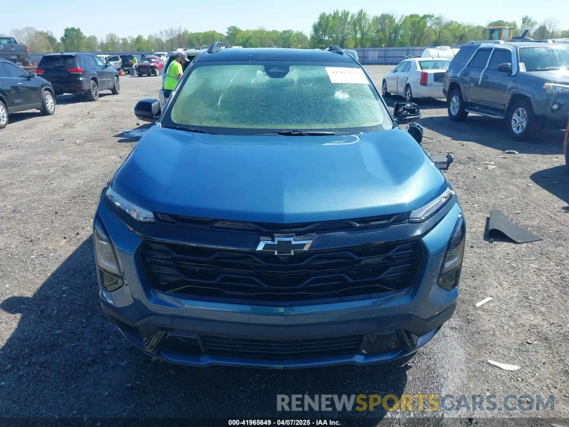 12 Photograph of a damaged car 3GNAXTEG8SL254351 CHEVROLET EQUINOX 2025