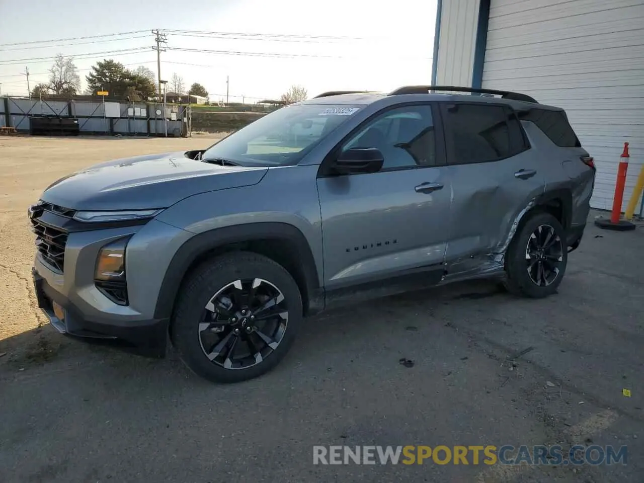1 Photograph of a damaged car 3GNAXTEG9SL112476 CHEVROLET EQUINOX 2025