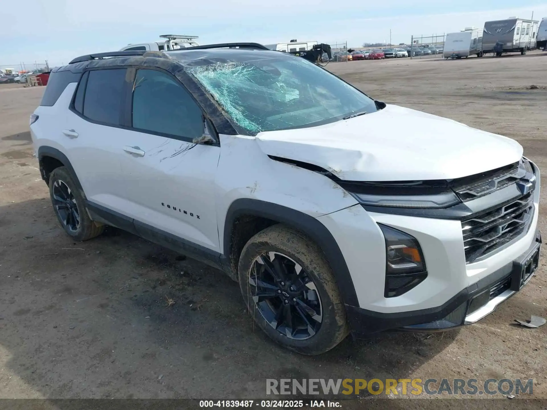 1 Photograph of a damaged car 3GNAXTEG9SL175108 CHEVROLET EQUINOX 2025