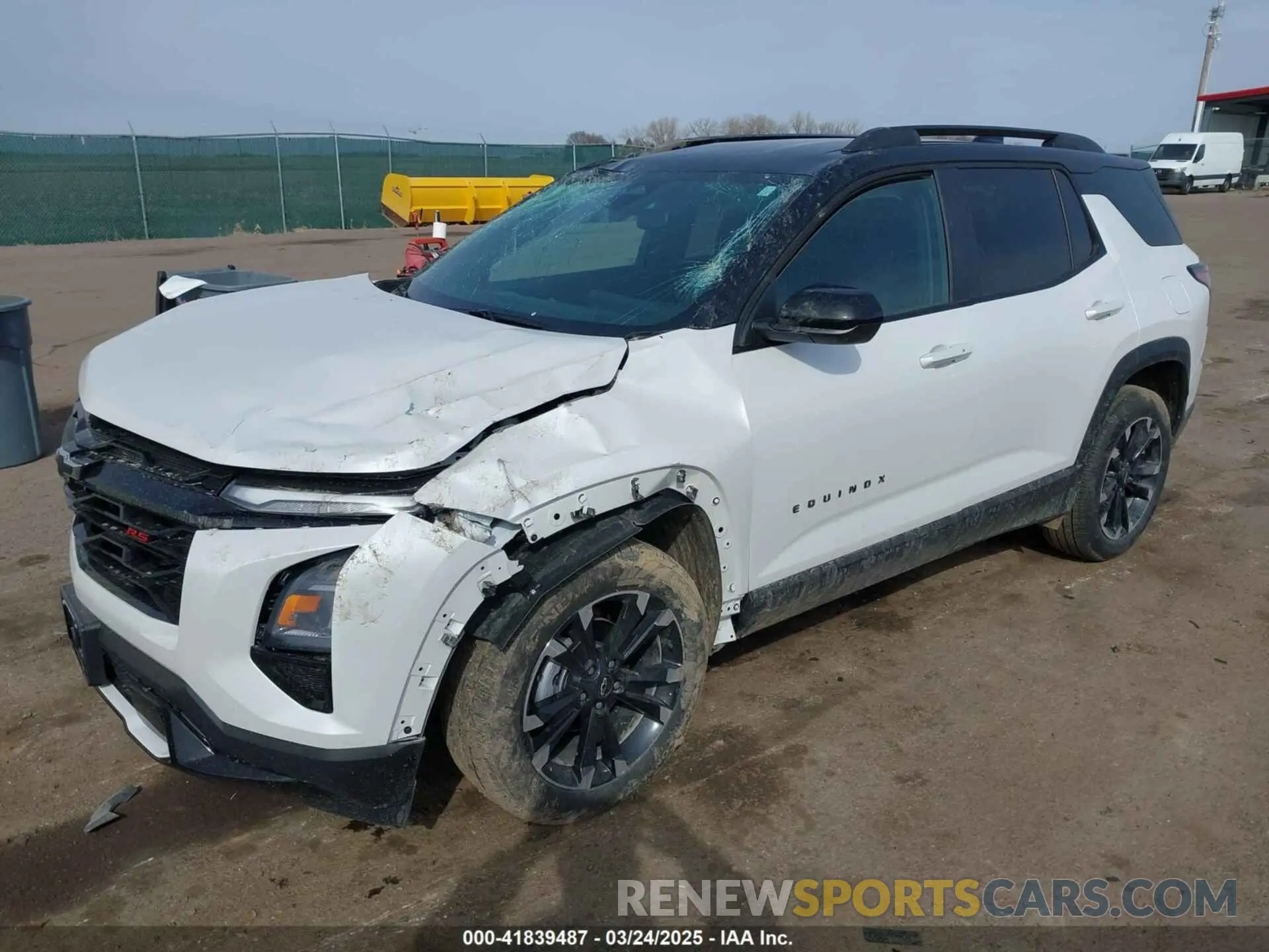 2 Photograph of a damaged car 3GNAXTEG9SL175108 CHEVROLET EQUINOX 2025