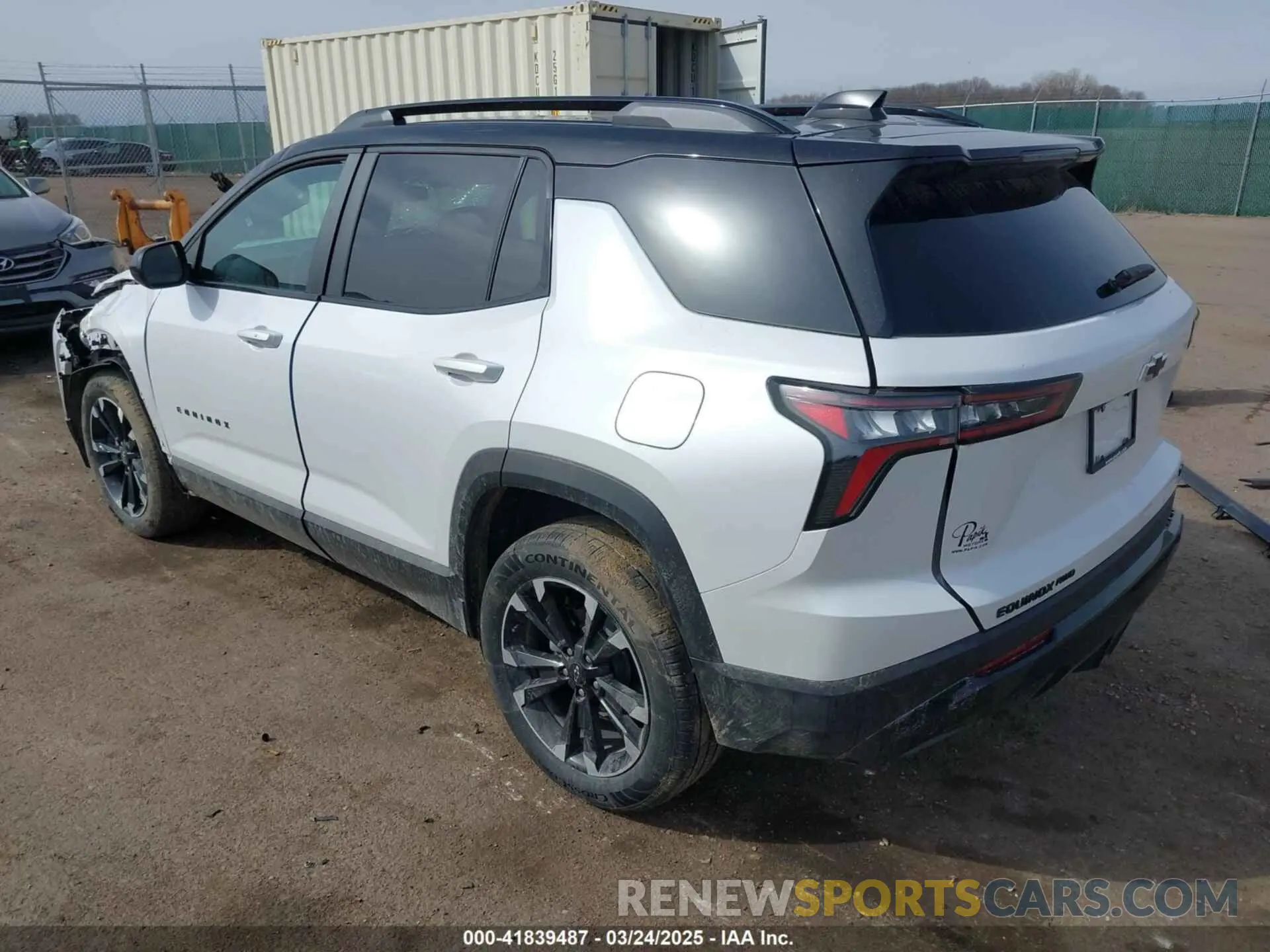 3 Photograph of a damaged car 3GNAXTEG9SL175108 CHEVROLET EQUINOX 2025