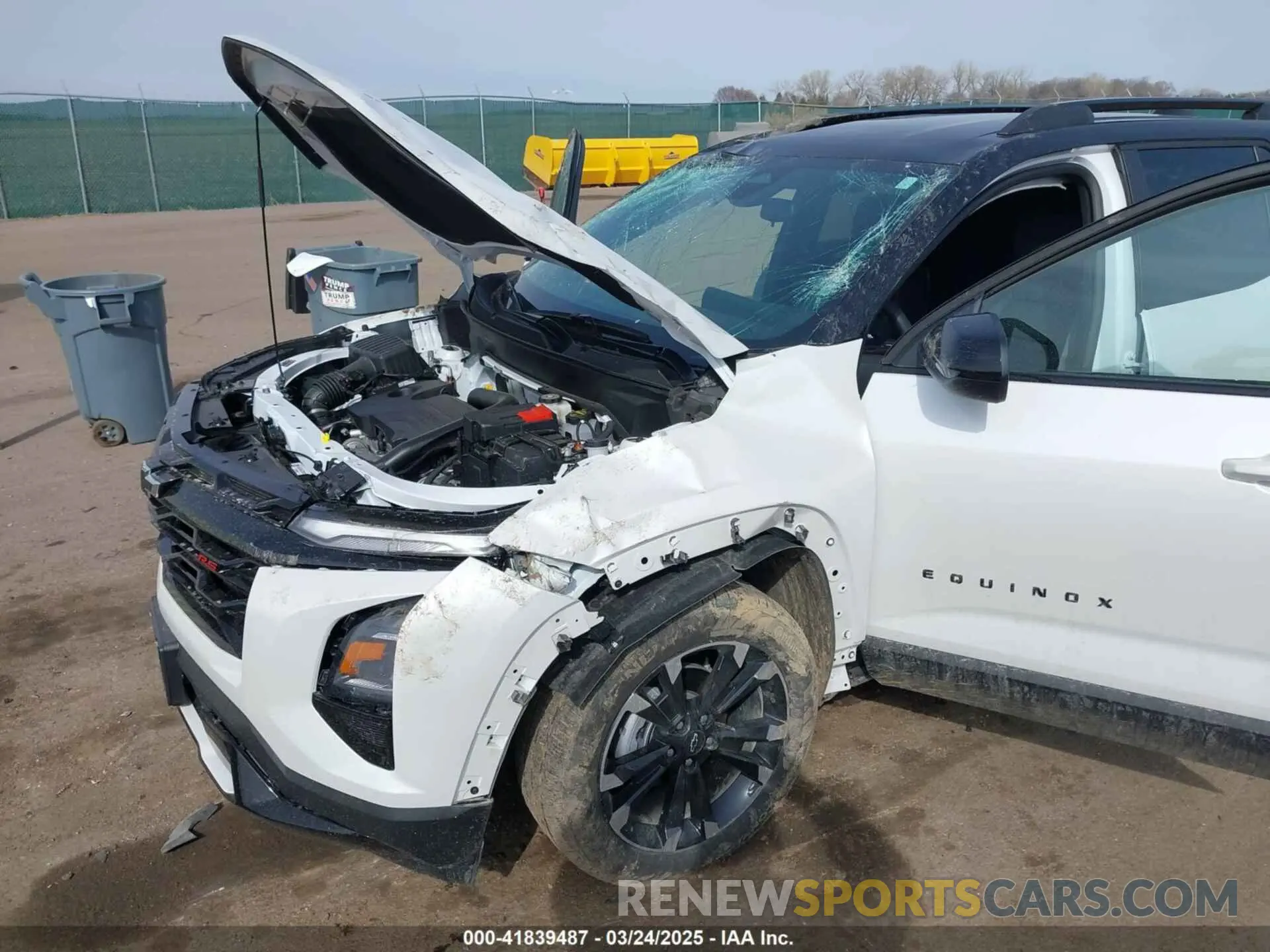 6 Photograph of a damaged car 3GNAXTEG9SL175108 CHEVROLET EQUINOX 2025