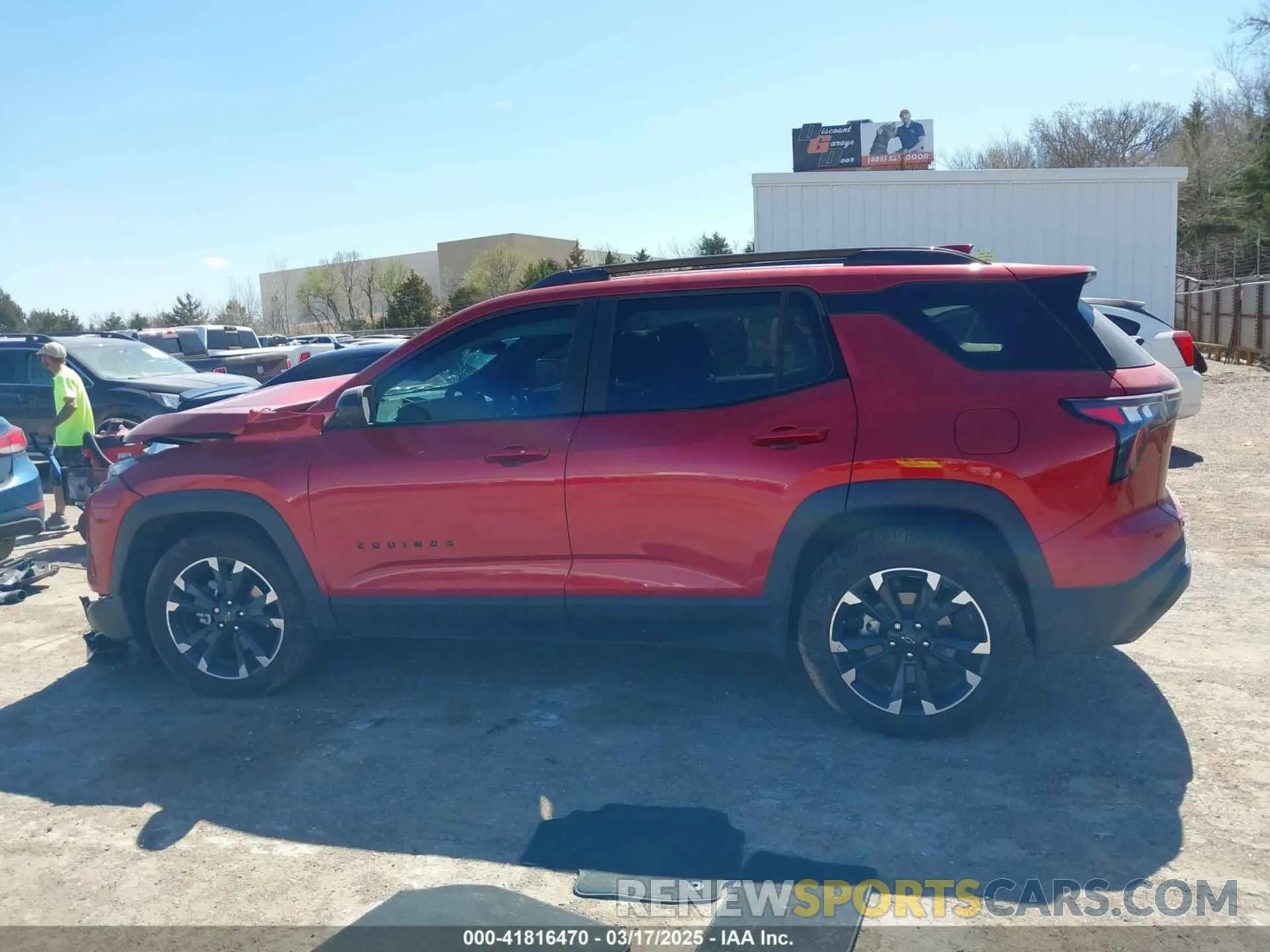 14 Photograph of a damaged car 3GNAXTEGXSL146412 CHEVROLET EQUINOX 2025