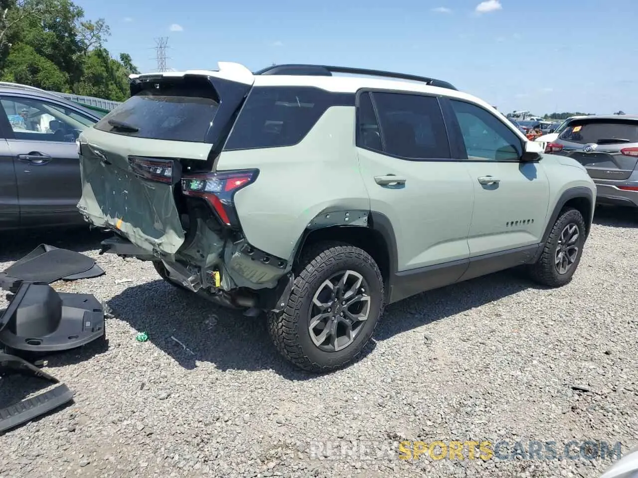 3 Photograph of a damaged car 3GNAXKEG0SL200732 CHEVROLET EQUINOX AC 2025