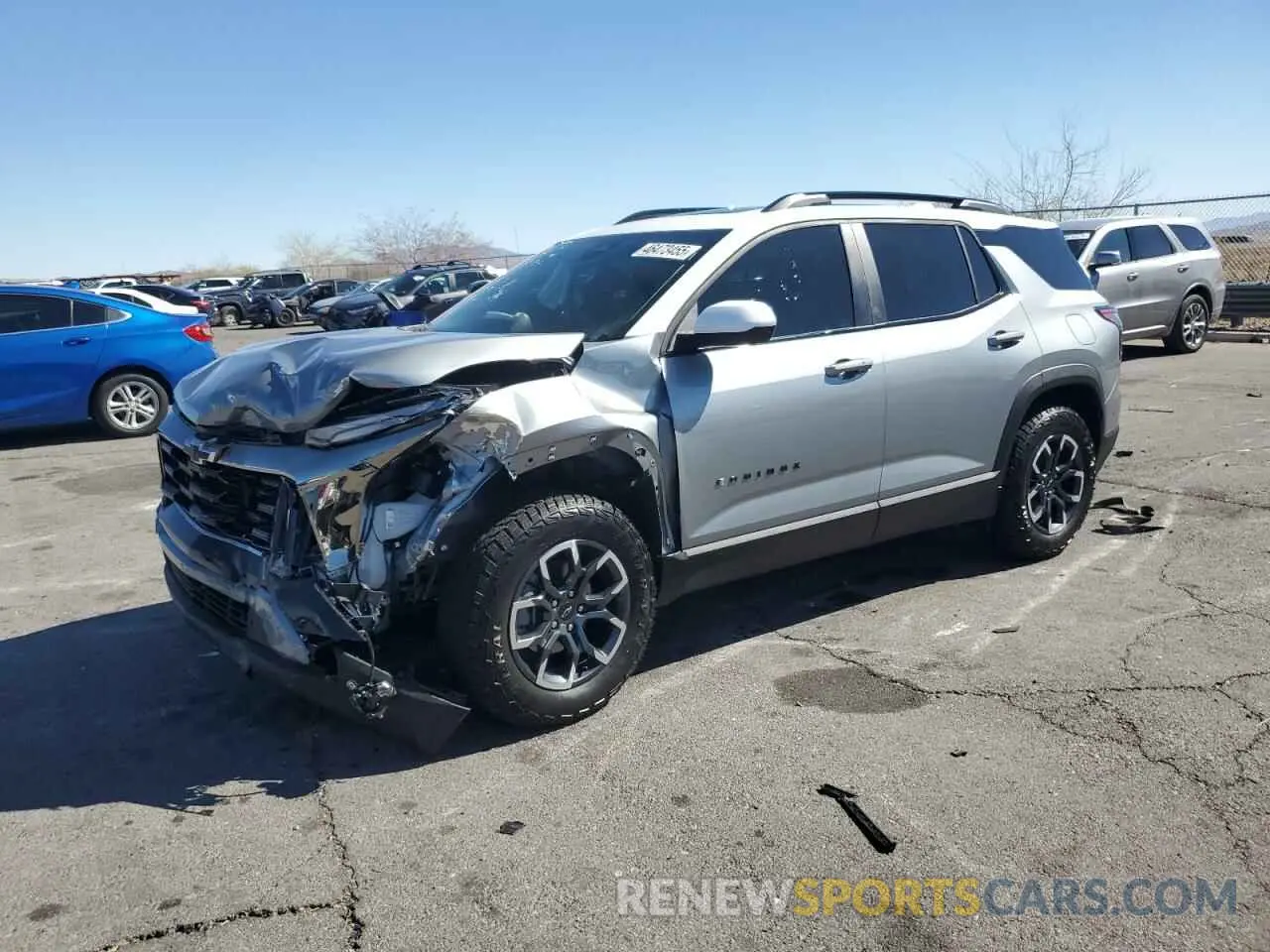 1 Photograph of a damaged car 3GNAXKEG2SL119554 CHEVROLET EQUINOX AC 2025
