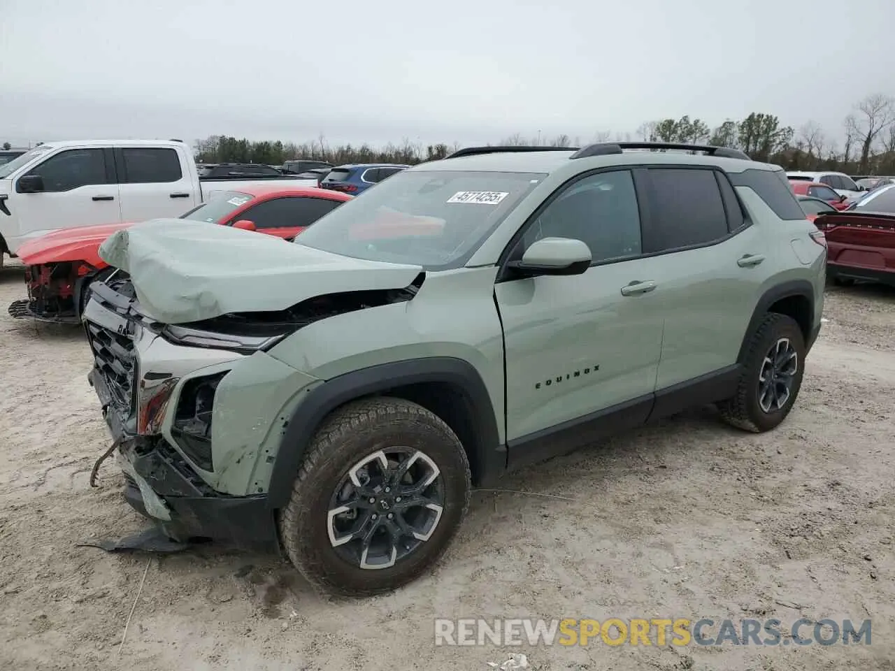 1 Photograph of a damaged car 3GNAXKEG6SL232309 CHEVROLET EQUINOX AC 2025
