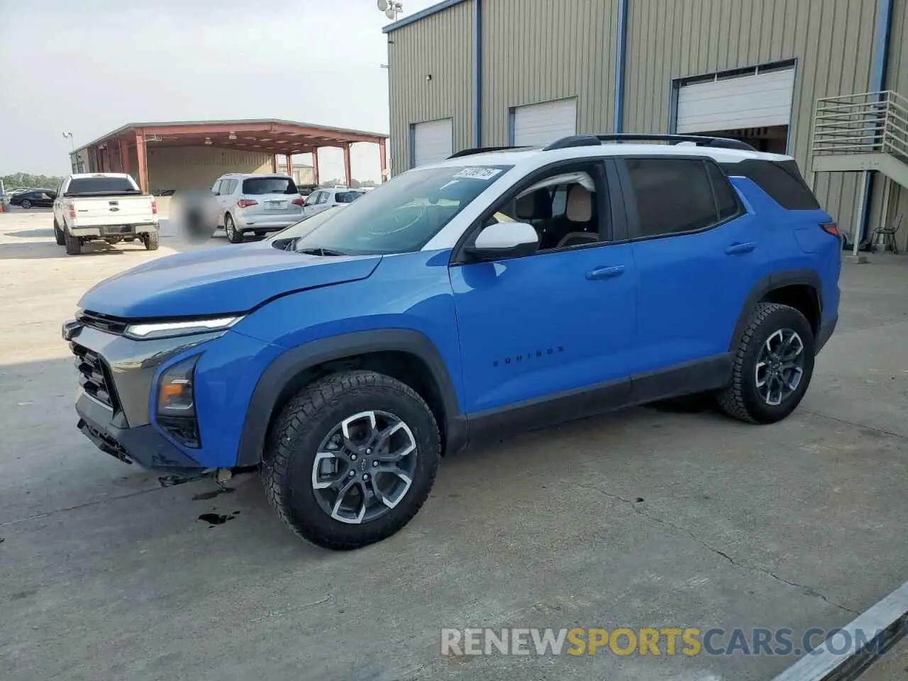 1 Photograph of a damaged car 3GNAXKEGXSL125537 CHEVROLET EQUINOX AC 2025