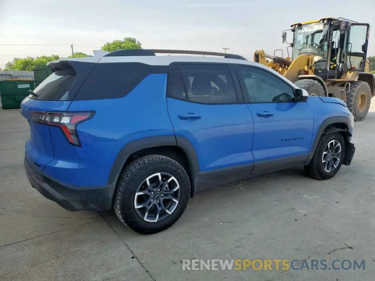 3 Photograph of a damaged car 3GNAXKEGXSL125537 CHEVROLET EQUINOX AC 2025