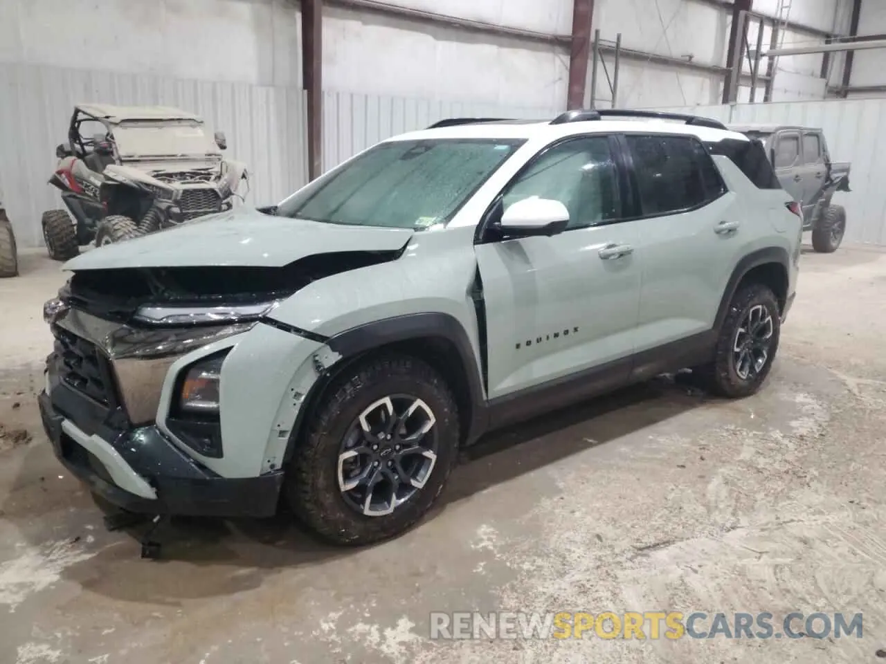 1 Photograph of a damaged car 3GNAXSEGXSL121066 CHEVROLET EQUINOX AC 2025