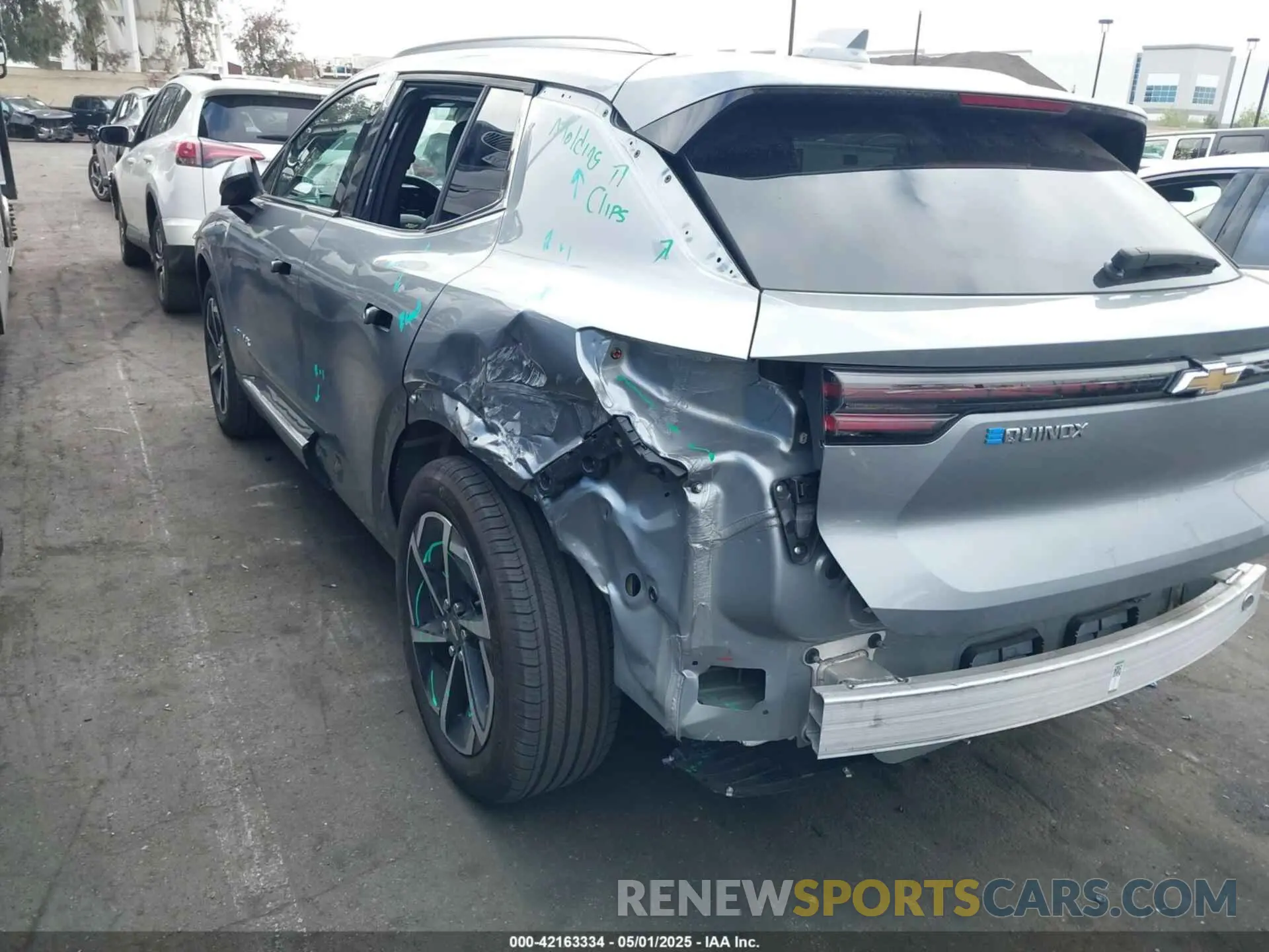 6 Photograph of a damaged car 3GN7DLRP1RS264152 CHEVROLET EQUINOX EV 2024