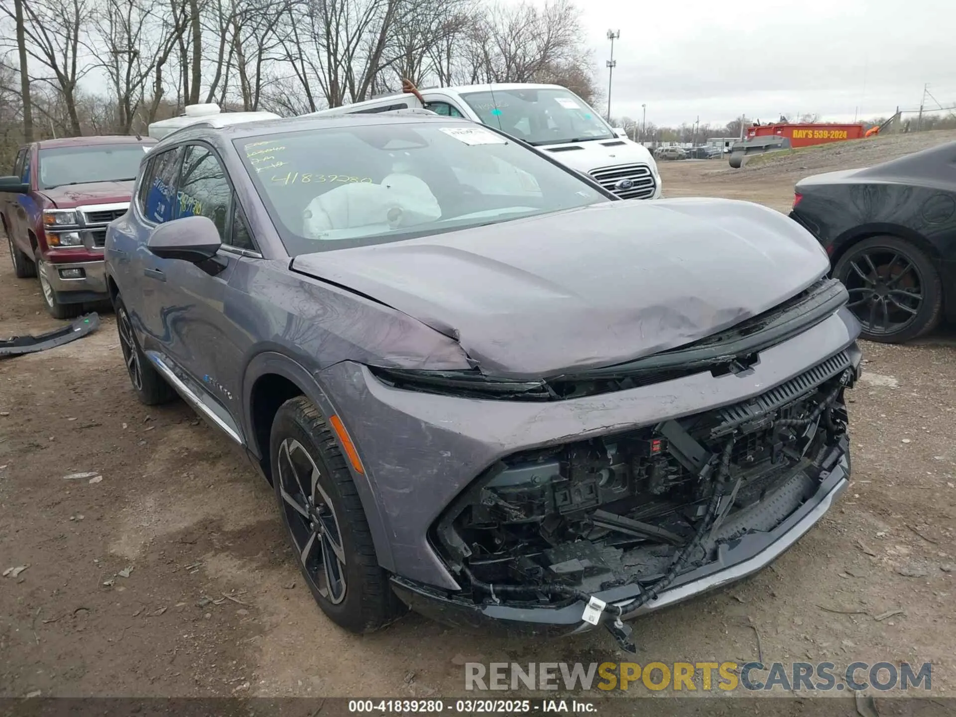 1 Photograph of a damaged car 3GN7DLRR6RS297455 CHEVROLET EQUINOX EV 2024