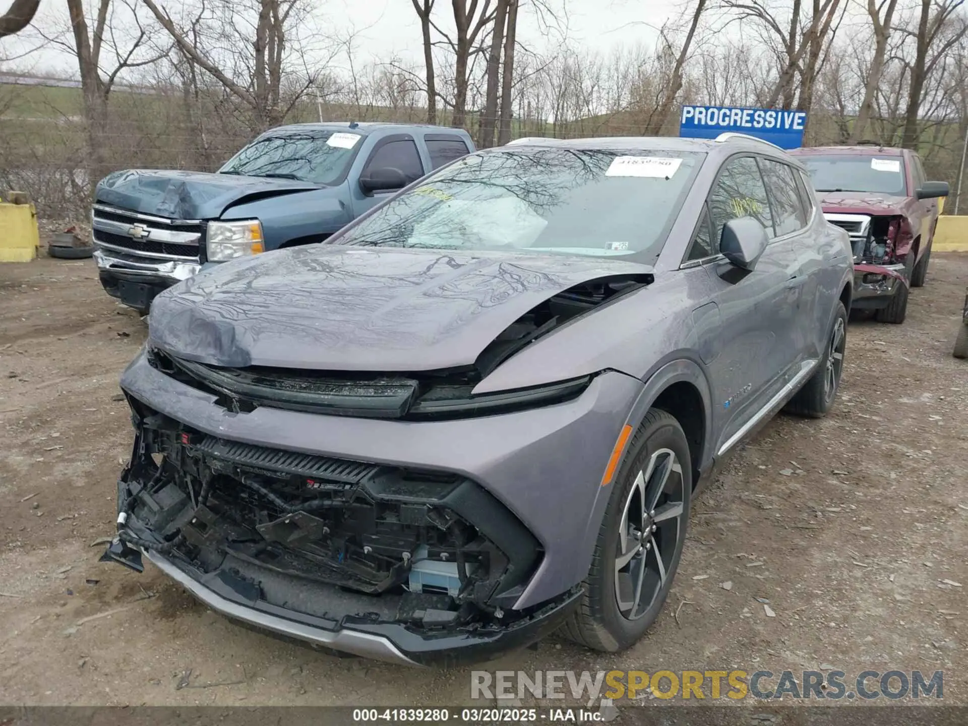 2 Photograph of a damaged car 3GN7DLRR6RS297455 CHEVROLET EQUINOX EV 2024