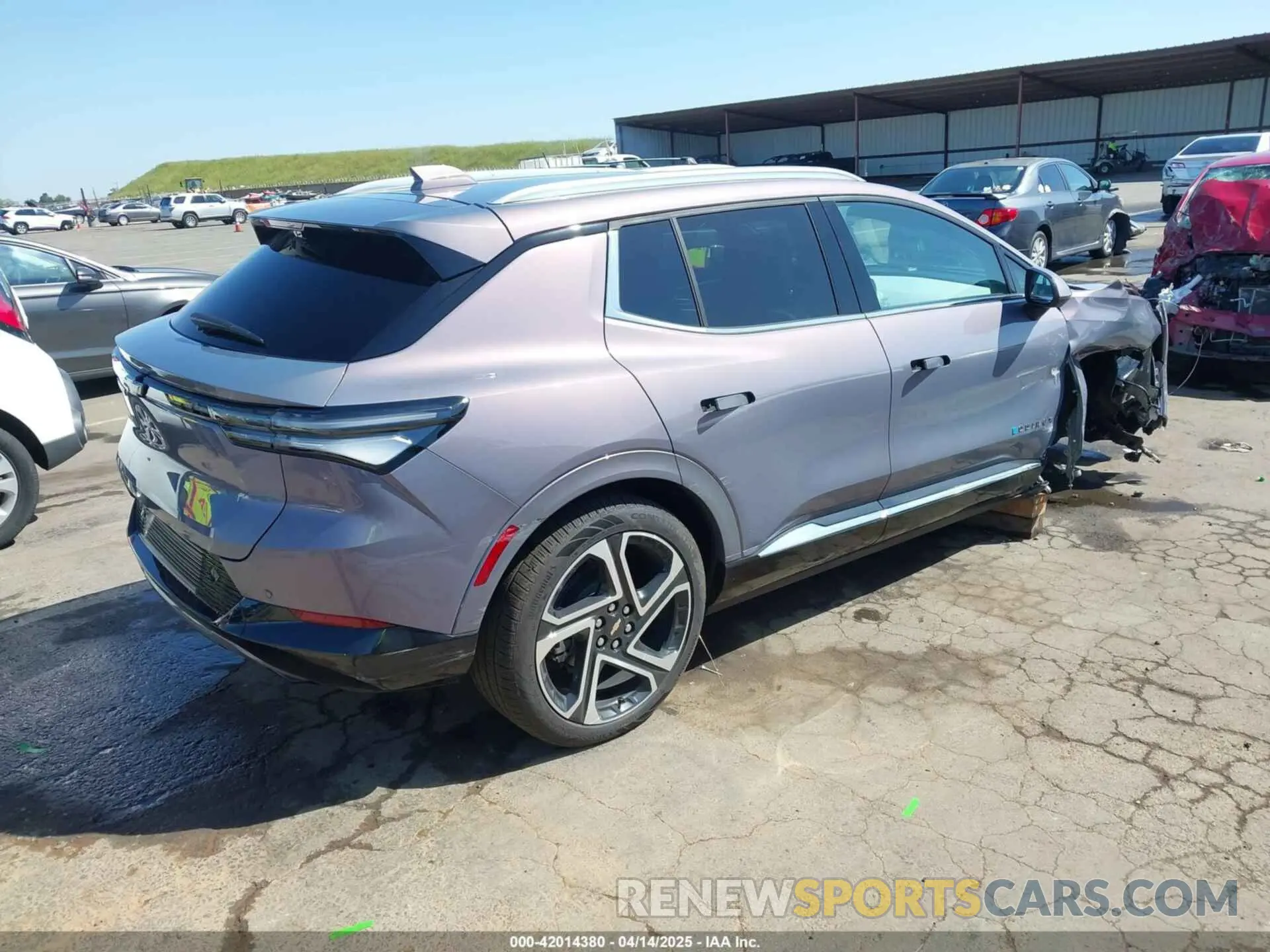 4 Photograph of a damaged car 3GN7DLRP6SS145485 CHEVROLET EQUINOX EV 2025