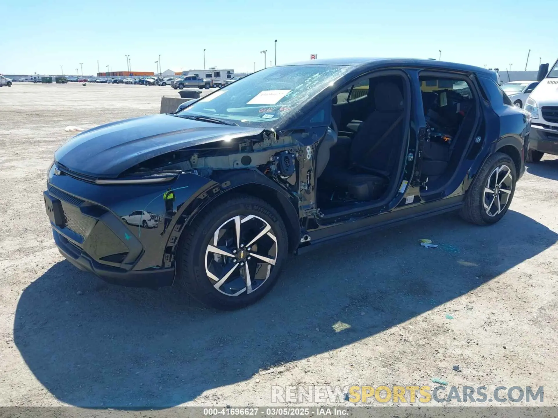 2 Photograph of a damaged car 3GN7DLRP7SS163767 CHEVROLET EQUINOX EV 2025