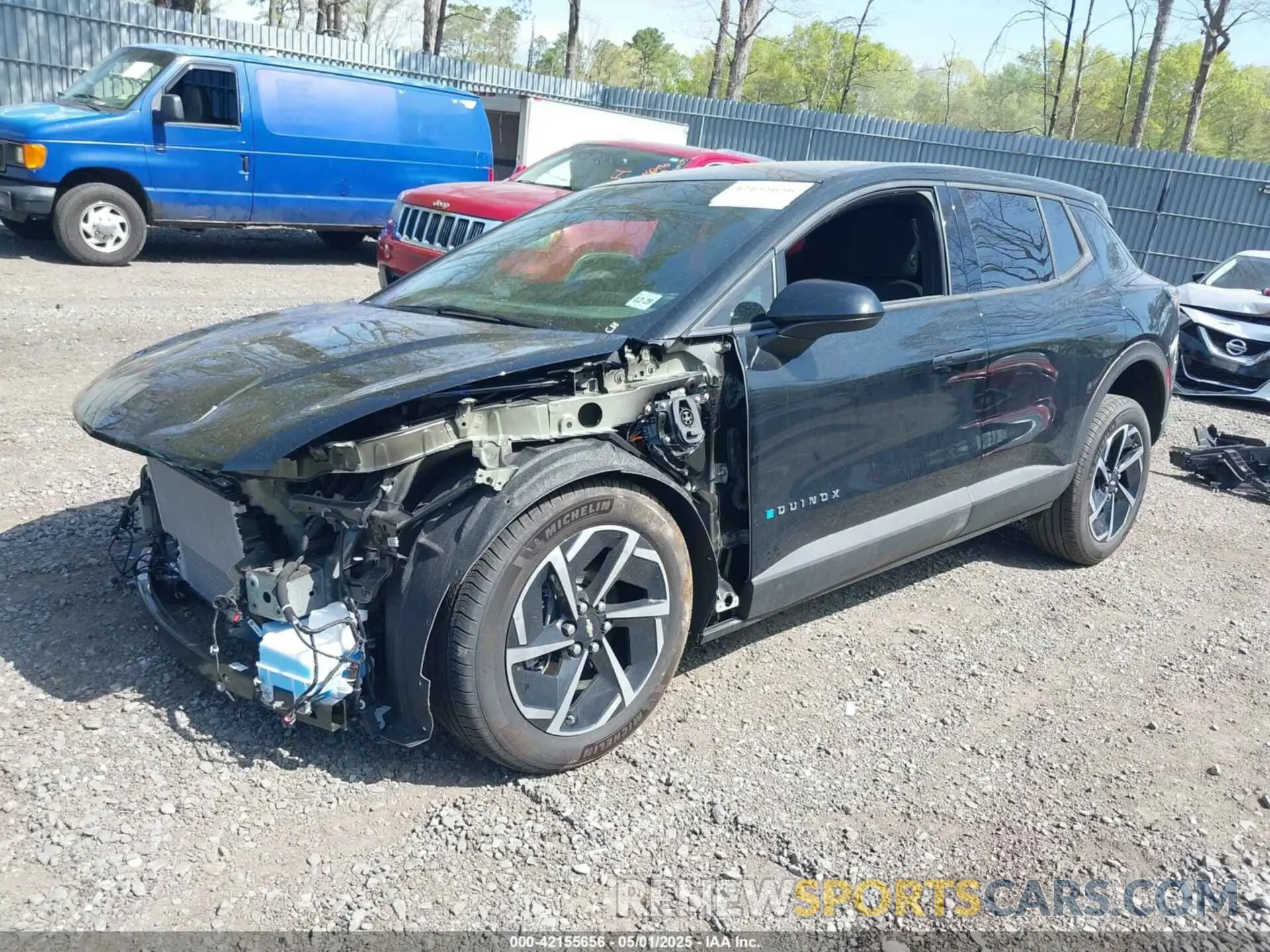 2 Photograph of a damaged car 3GN7DLRP8SS142670 CHEVROLET EQUINOX EV 2025