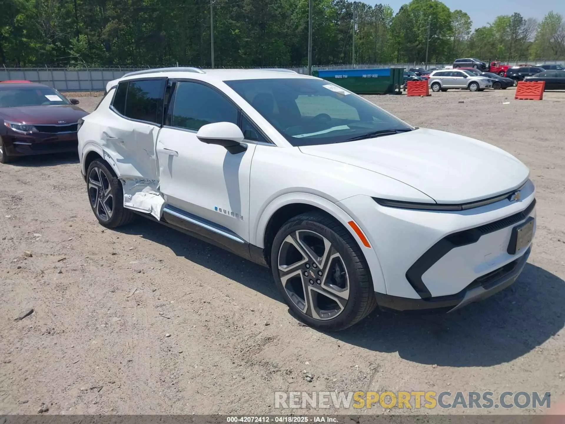 1 Photograph of a damaged car 3GN7DLRP9SS111427 CHEVROLET EQUINOX EV 2025