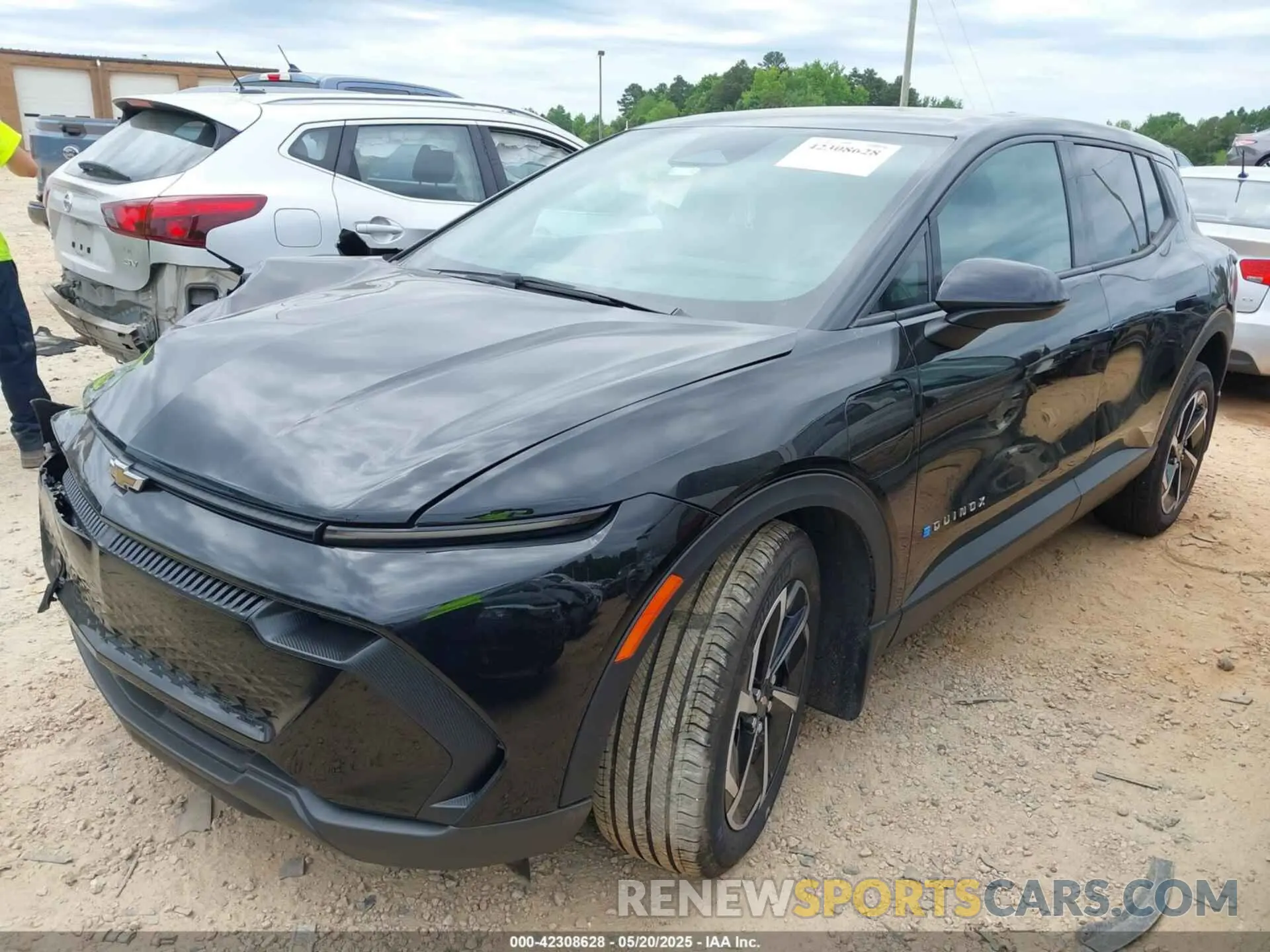2 Photograph of a damaged car 3GN7DLRPXSS118287 CHEVROLET EQUINOX EV 2025