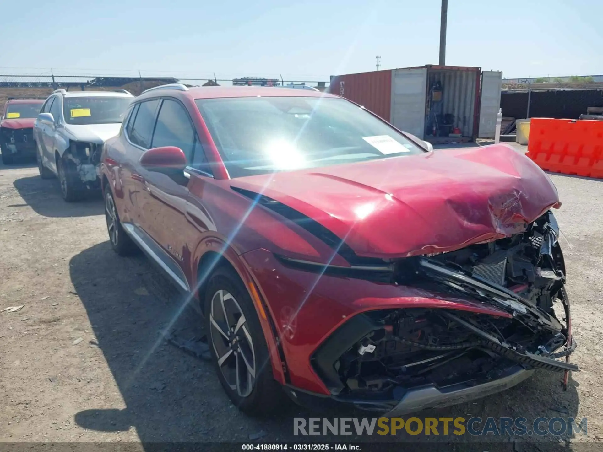 1 Photograph of a damaged car 3GN7DLRPXSS146025 CHEVROLET EQUINOX EV 2025