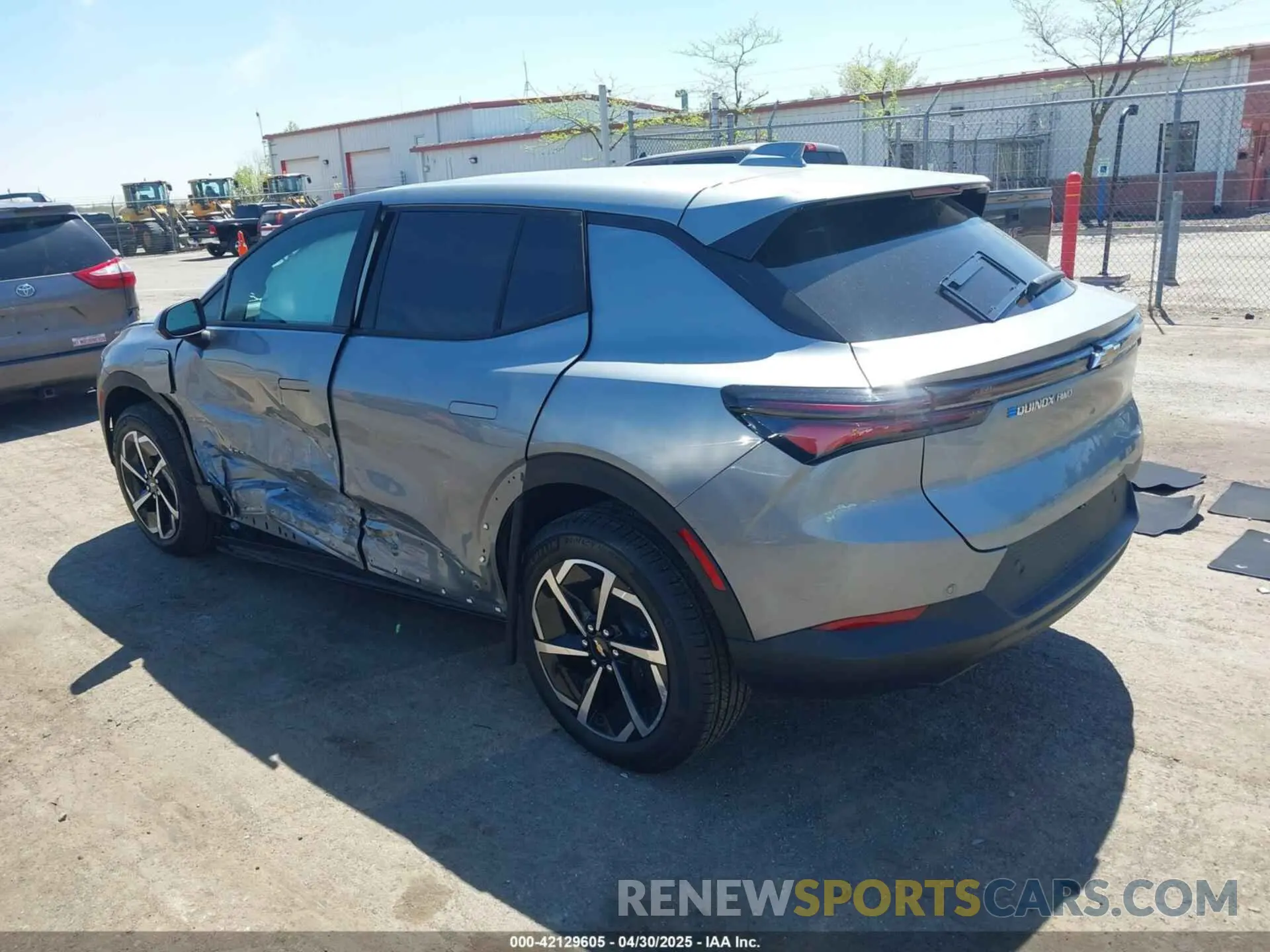 3 Photograph of a damaged car 3GN7DLRR9SS198571 CHEVROLET EQUINOX EV 2025