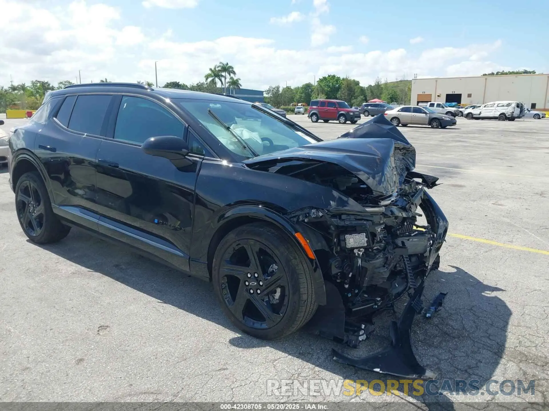 1 Photograph of a damaged car 3GN7DSRP5SS157203 CHEVROLET EQUINOX EV 2025