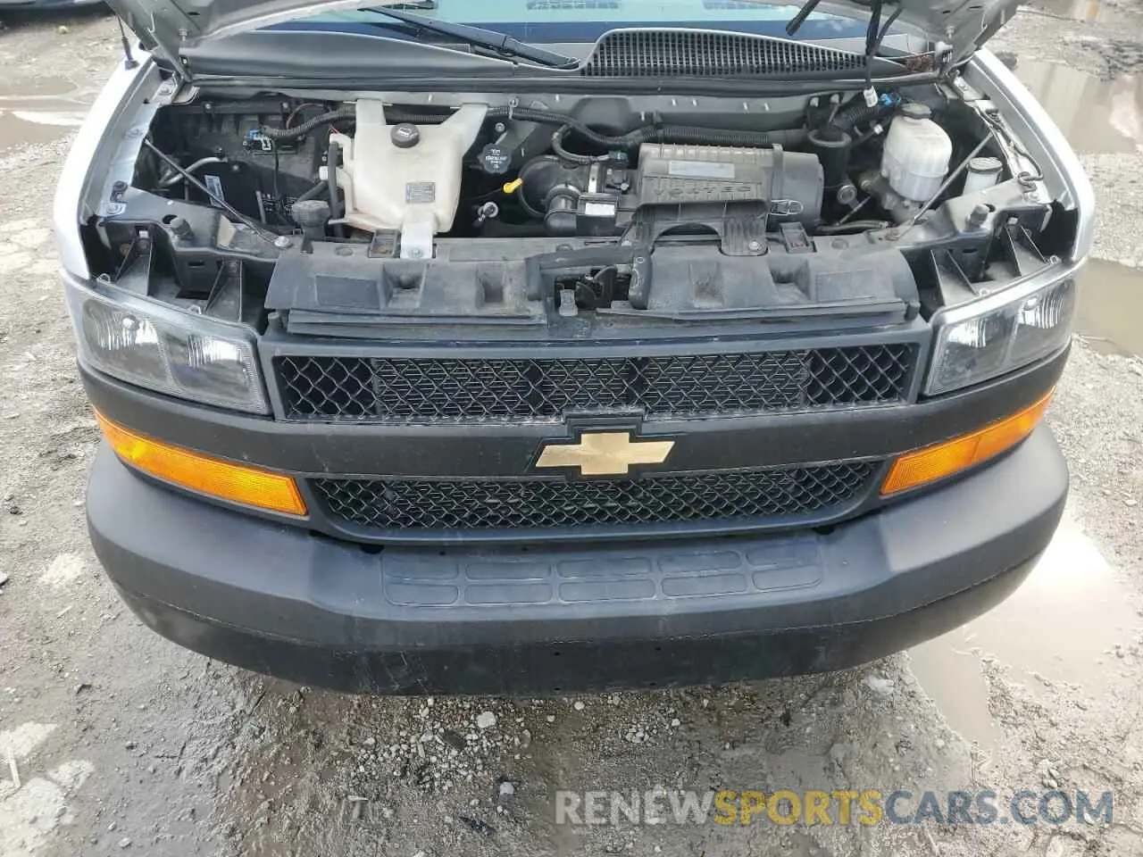 13 Photograph of a damaged car 1GAZGNFG9K1210963 CHEVROLET EXPRESS 2019