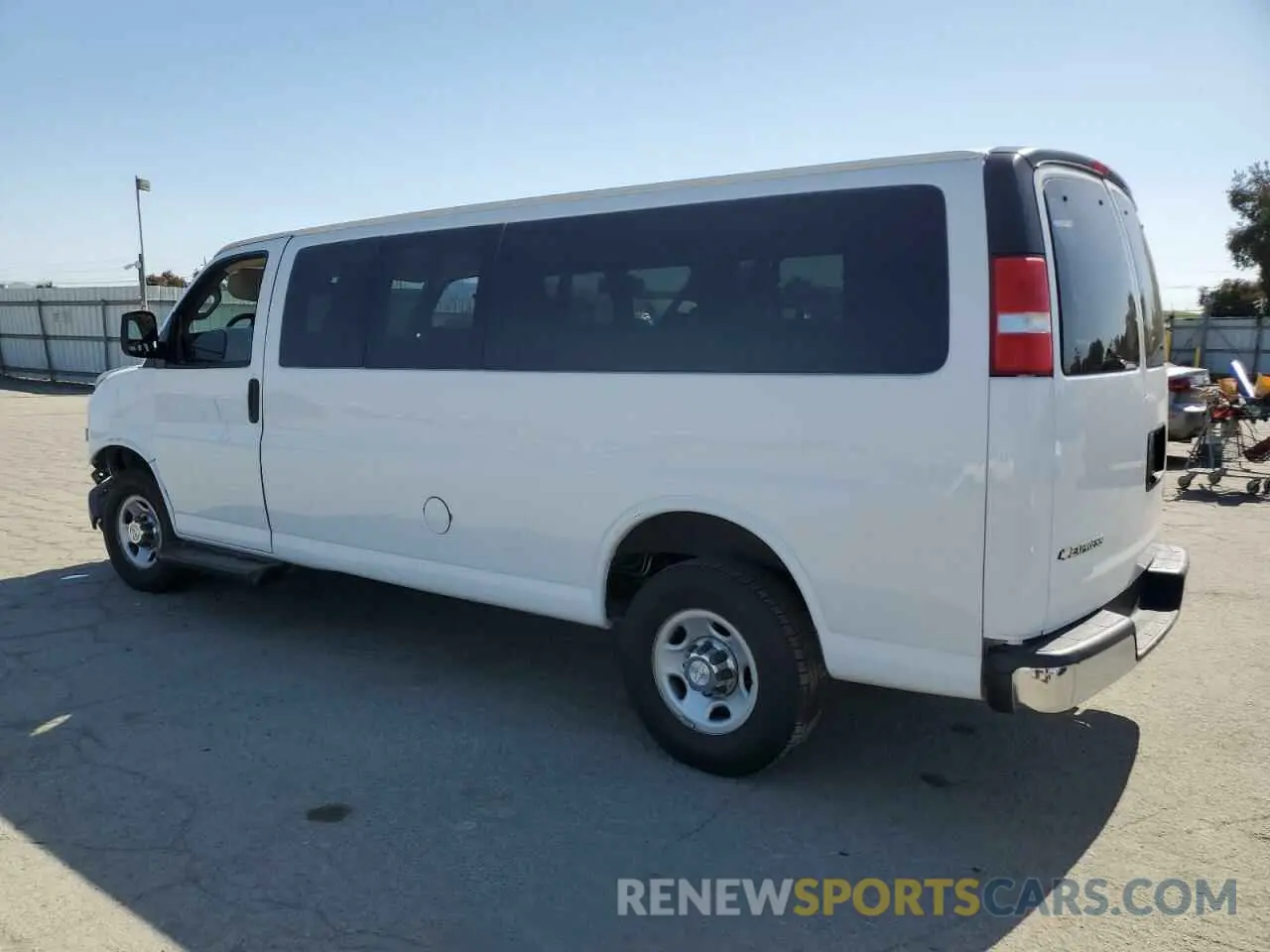 2 Photograph of a damaged car 1GAZGPFG0K1196401 CHEVROLET EXPRESS 2019