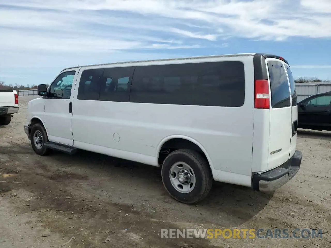 2 Photograph of a damaged car 1GAZGPFG7K1213856 CHEVROLET EXPRESS 2019