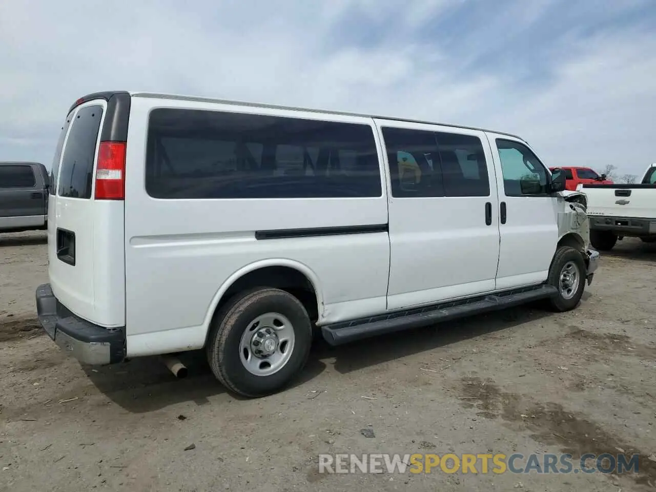 3 Photograph of a damaged car 1GAZGPFG7K1213856 CHEVROLET EXPRESS 2019