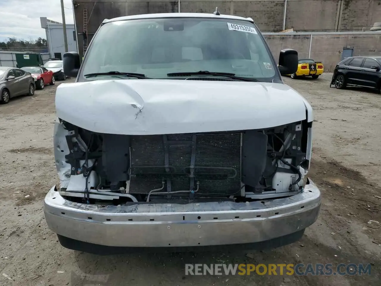 5 Photograph of a damaged car 1GAZGPFG7K1213856 CHEVROLET EXPRESS 2019