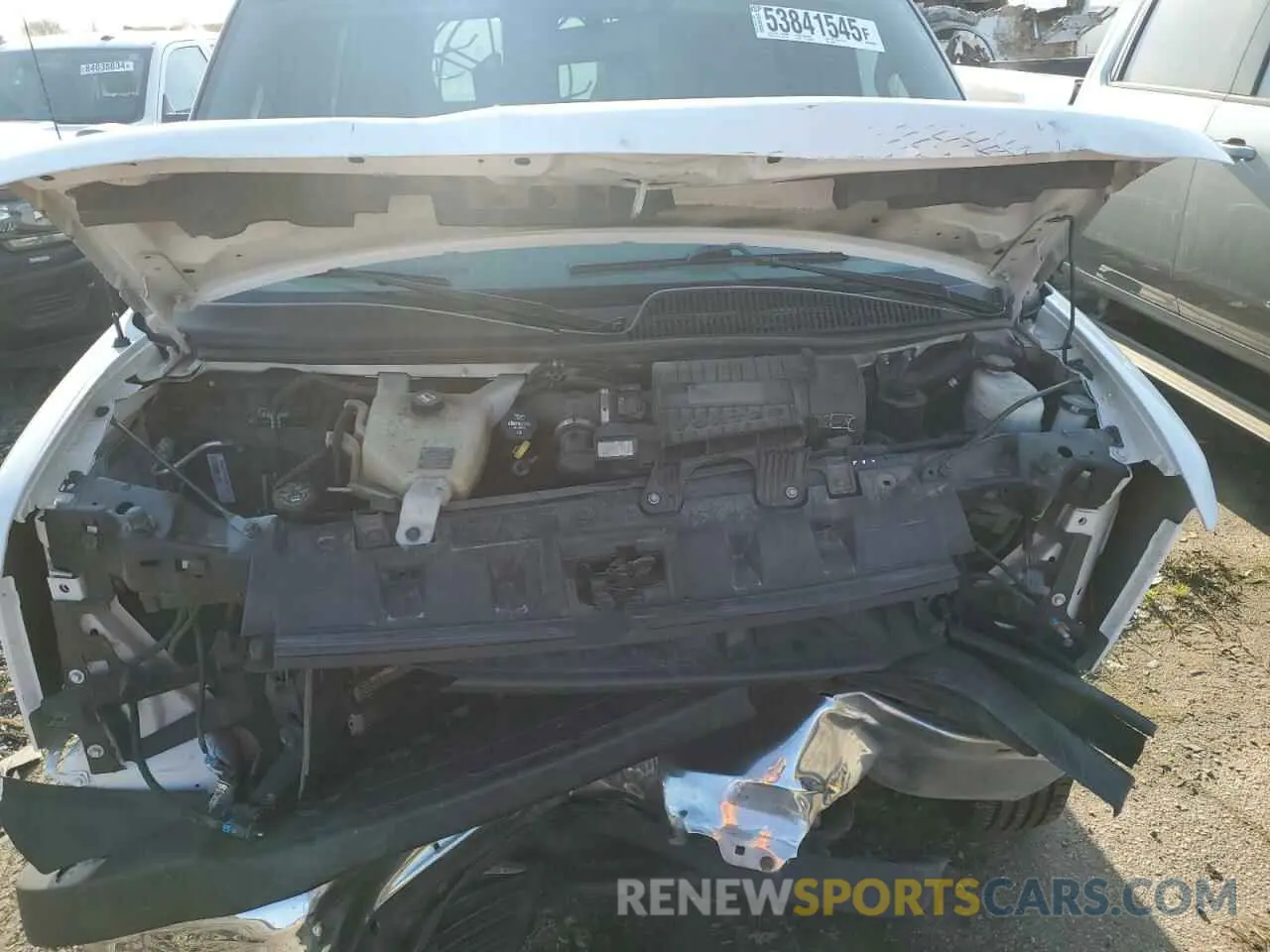 12 Photograph of a damaged car 1GCWGAFG8K1306649 CHEVROLET EXPRESS 2019