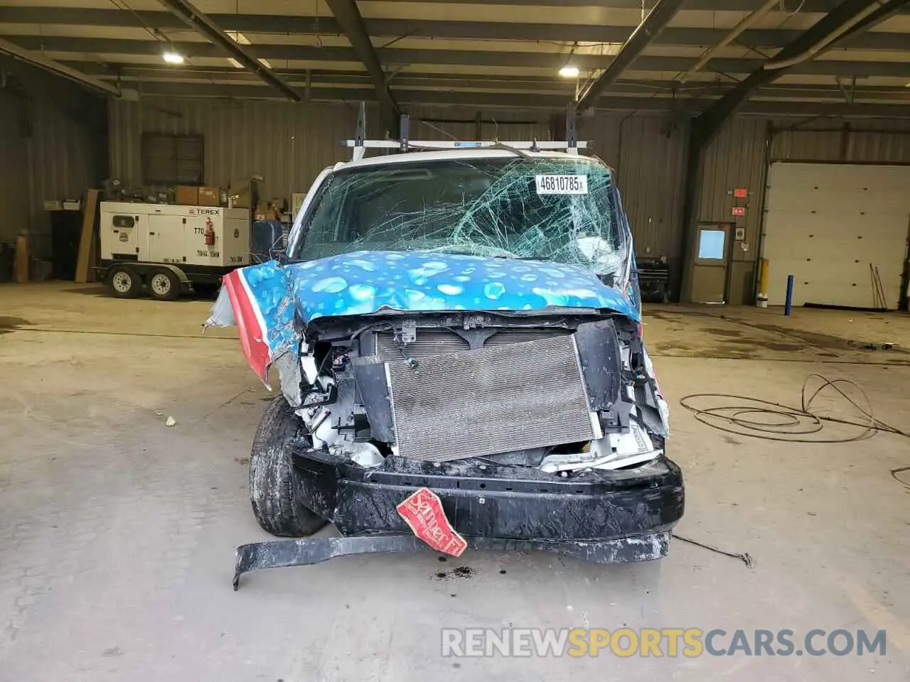 5 Photograph of a damaged car 1GCWGAFP1K1170896 CHEVROLET EXPRESS 2019
