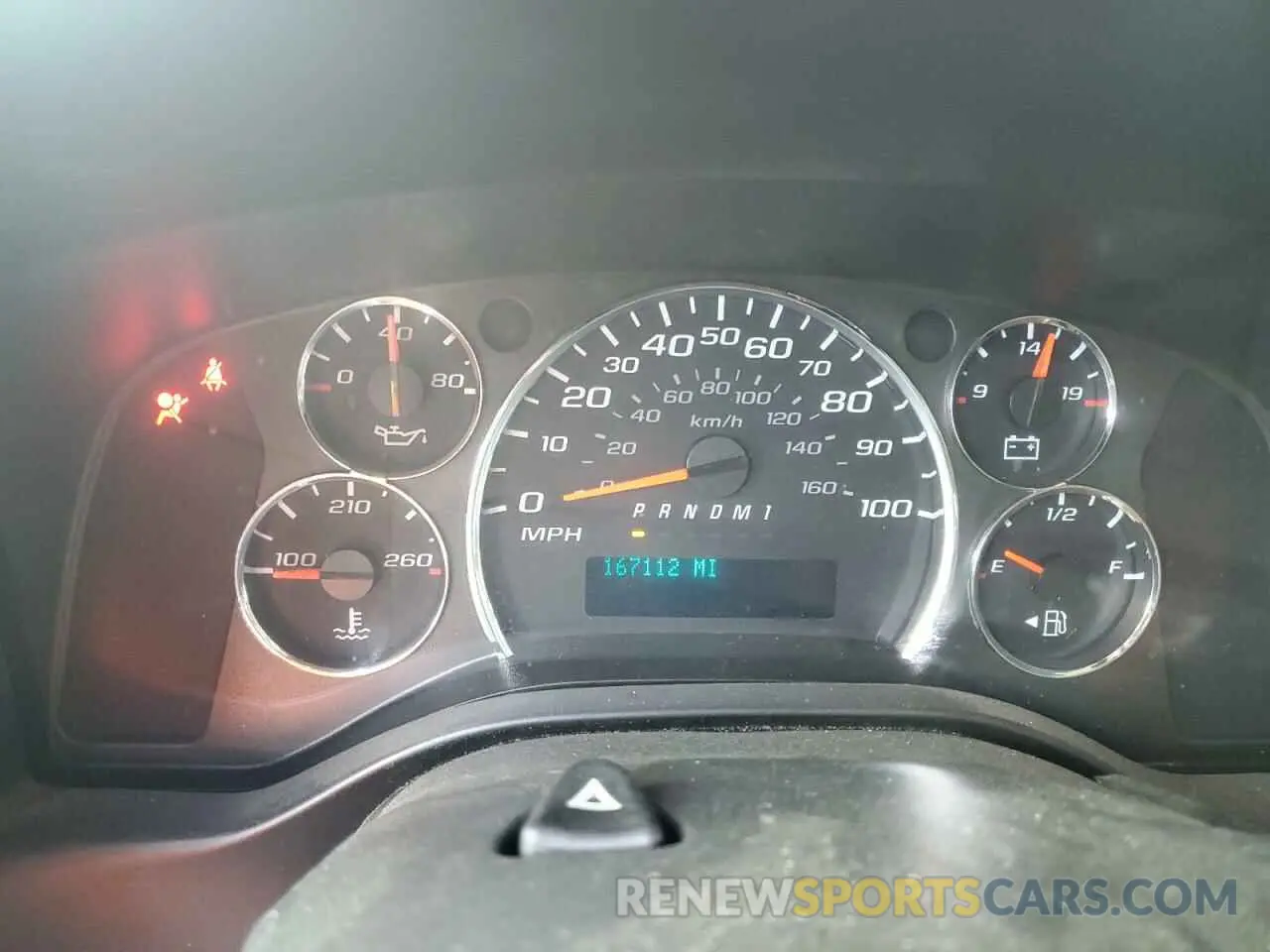 9 Photograph of a damaged car 1GCWGBFG1K1154171 CHEVROLET EXPRESS 2019