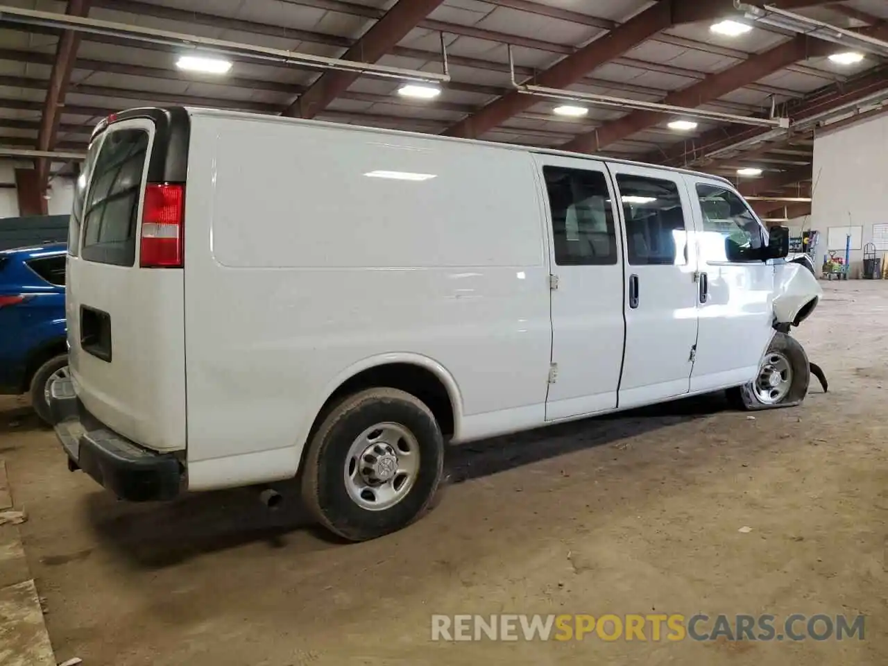 3 Photograph of a damaged car 1GCWGBFP2K1357599 CHEVROLET EXPRESS 2019